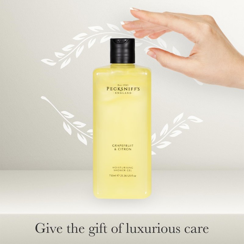 Pecksniff's Grapefruit & Citron Moisturizing Shower Gel | 750ml / 25.36 Fl Oz
