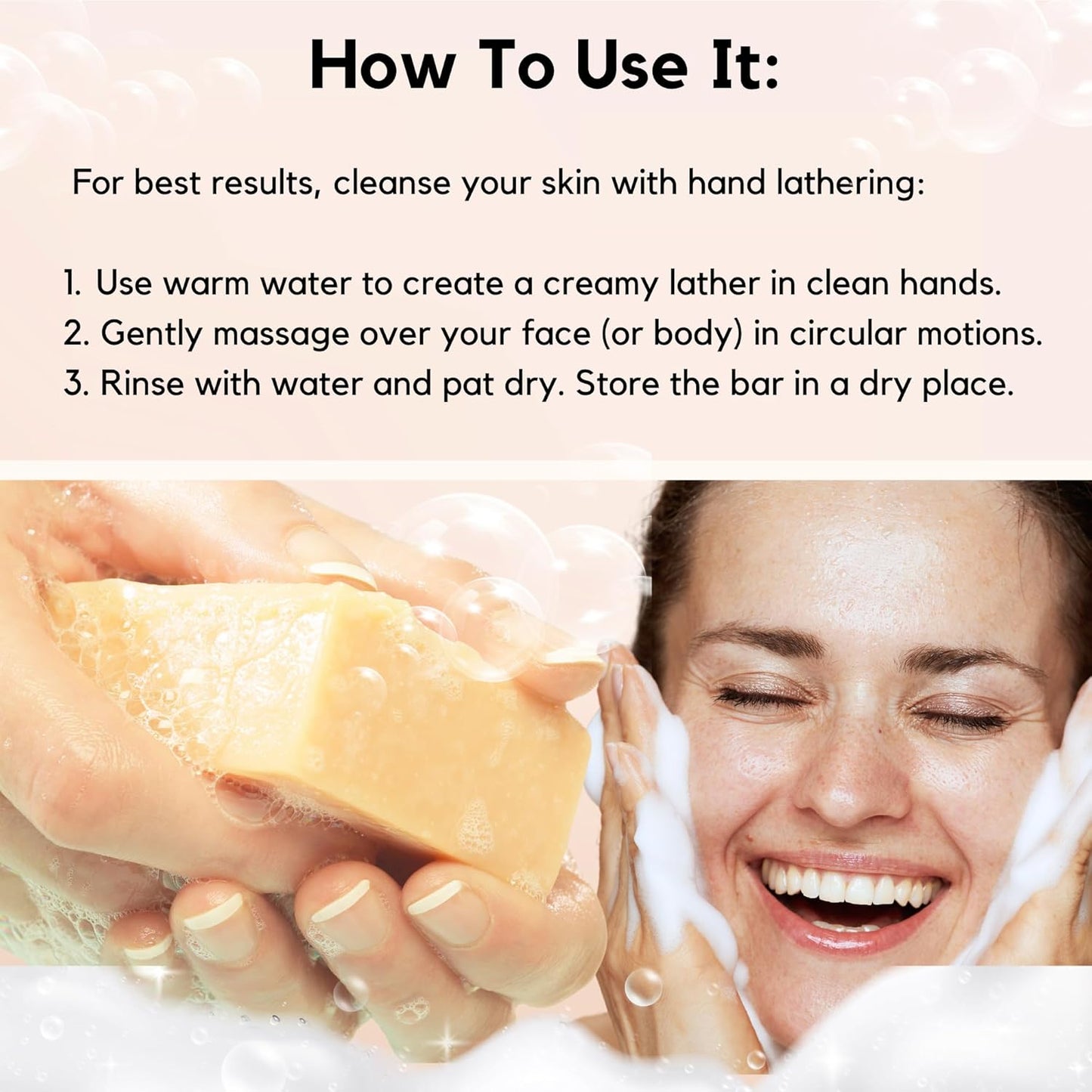 Natural Oatmeal Soap Bar - 3 Pack Face & Body Cleansing with Shea Butter & Coconut Oil | Gentle Moisturizing Bars