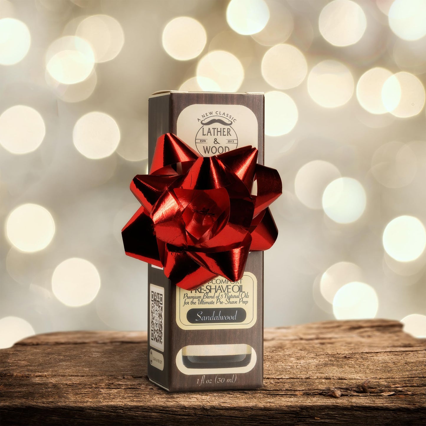 Lather & Wood Pre Shave Oil For Men