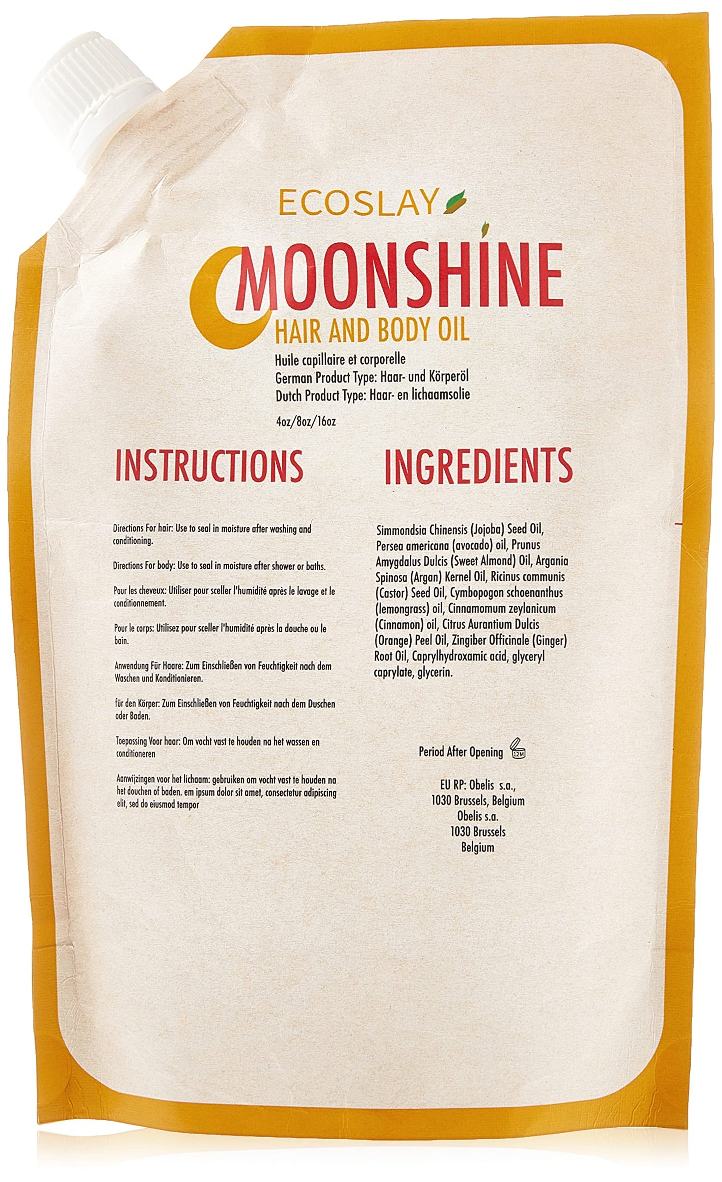 Ecoslay Moonshine and Pour Spout Bundle