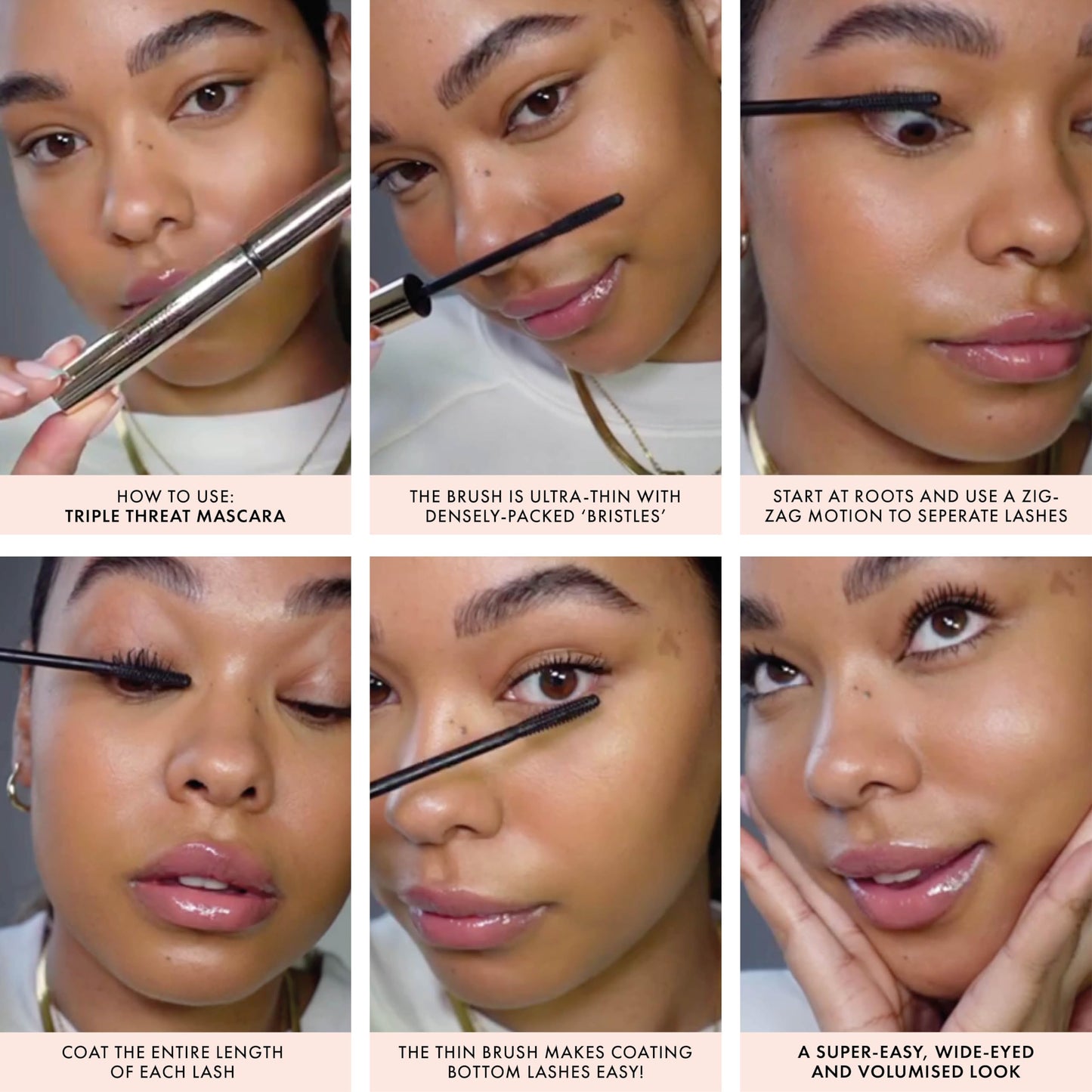 ICONIC LONDON Triple Threat Mascara | Black, Lengthening & Lifting