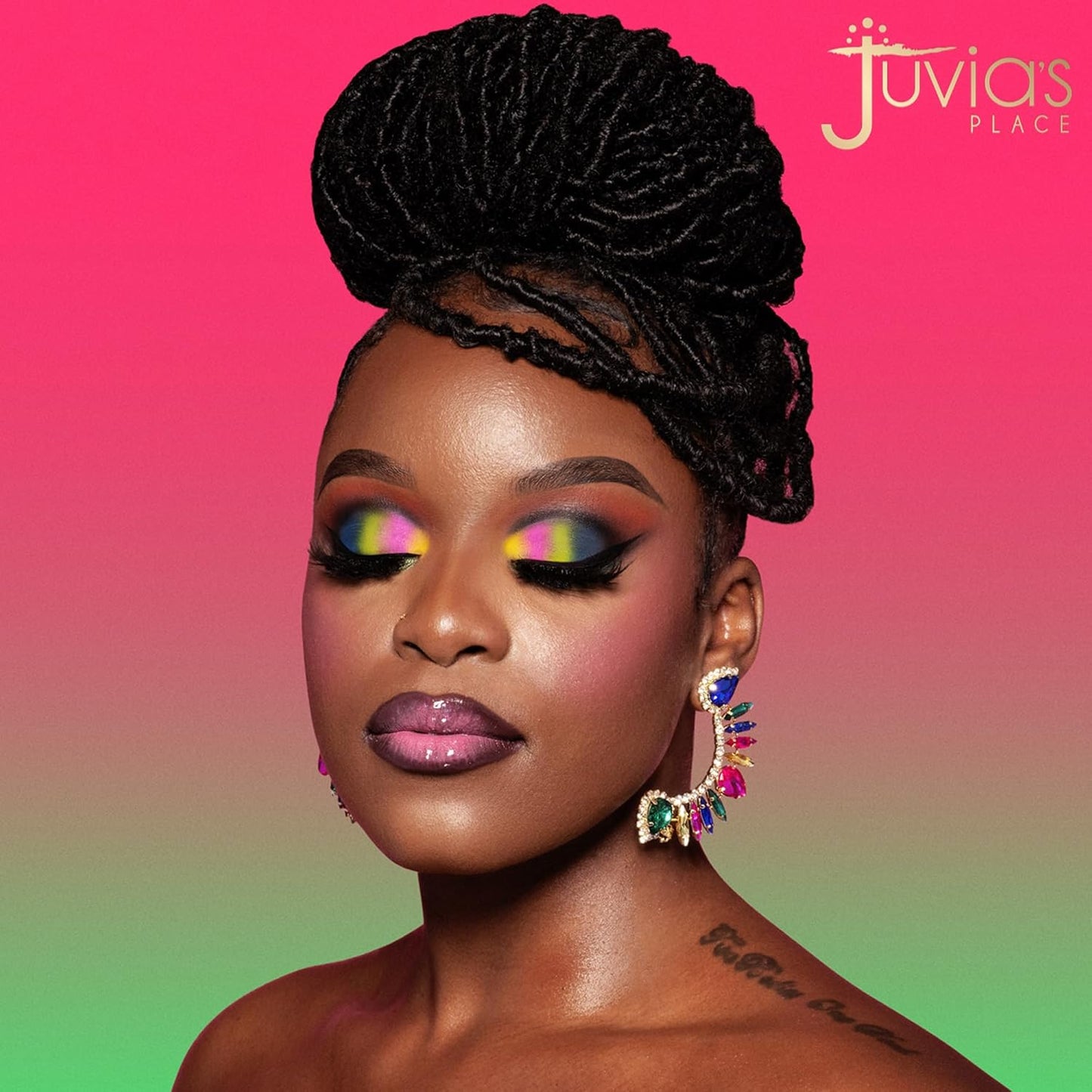 Juvia's Place Culture 2 - 30 Color Eye Shadow Palette | Long-Lasting High Pigment Matte & Shimmer Shades