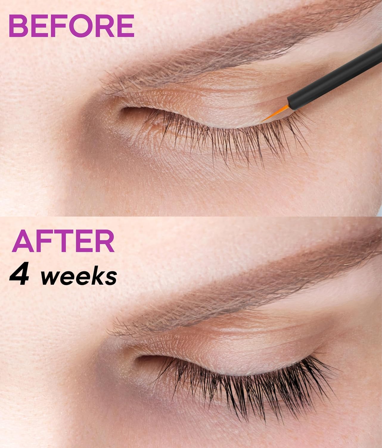 Eyelash Extension Shampoo & Foaming Cleanser | Biotin-Infused for Growth & Thickness - 3.38 fl. oz / 5 ml