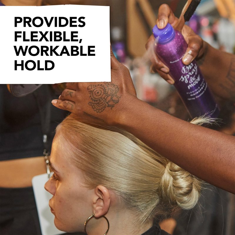 Bumble and bumble. Spray de Mode Flexible Hold Hair Spray | Flexible, Brushable Hold + Workability | Fine Mist Application | For All Curly, Wavy, Straight Hair Types, 10 Ounce