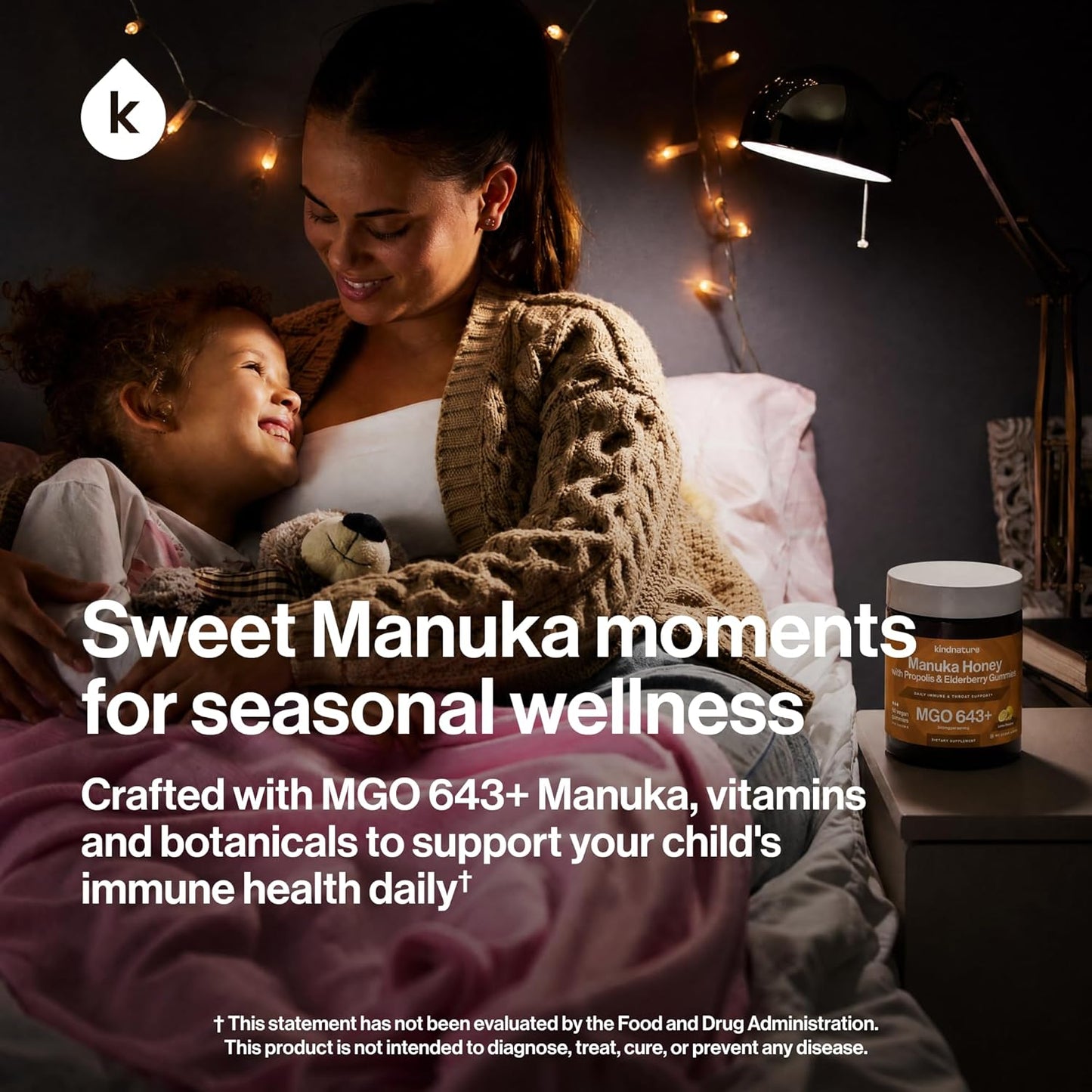 Manuka Honey Gummies - Medical Grade MGO 643+ with Zinc, Vitamin C & Elderberry | Immune Support for Kids & Adults