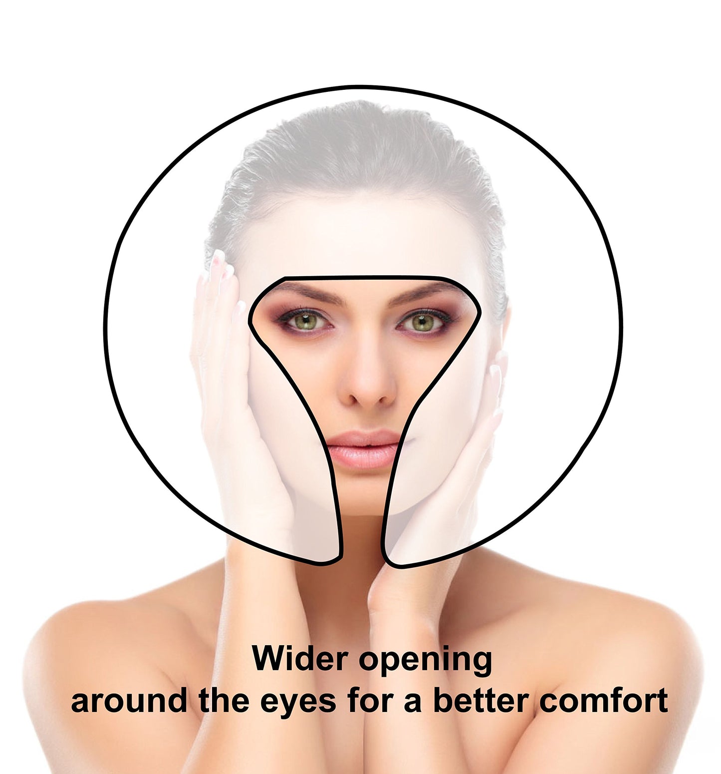 Master Massage Face Cushion/Face Pillow for Massage Table-Purple