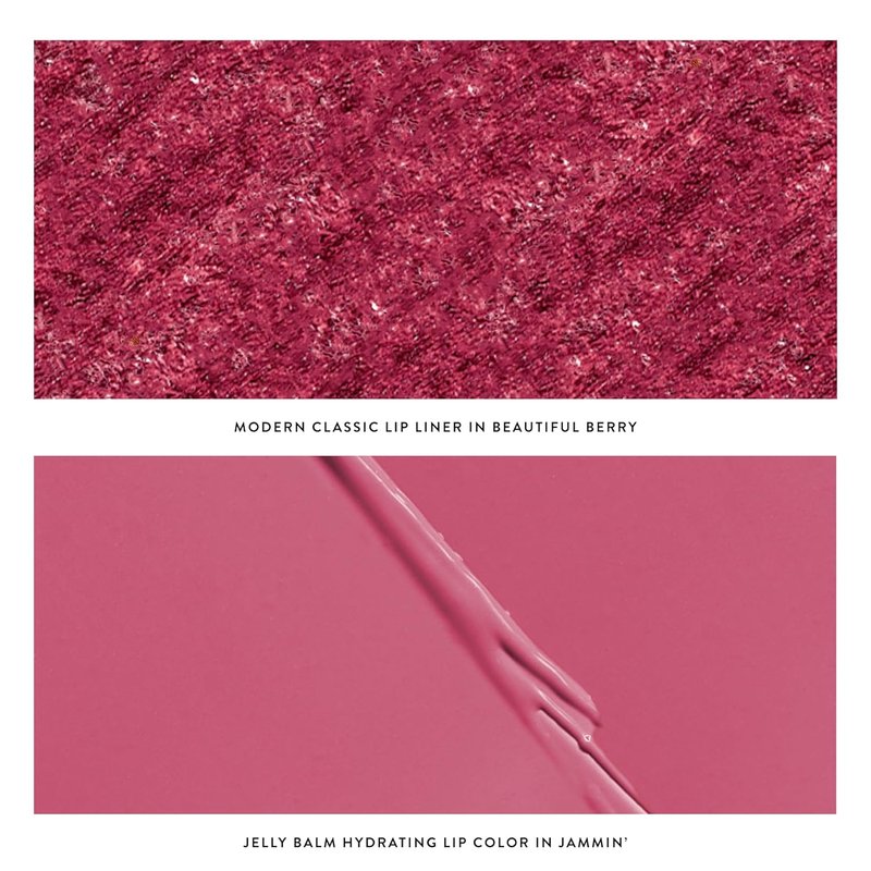 Love Your Lips Duo - Moisturizing Tinted Lip Balm & Long-Lasting Lip Liner | Beautiful Berry