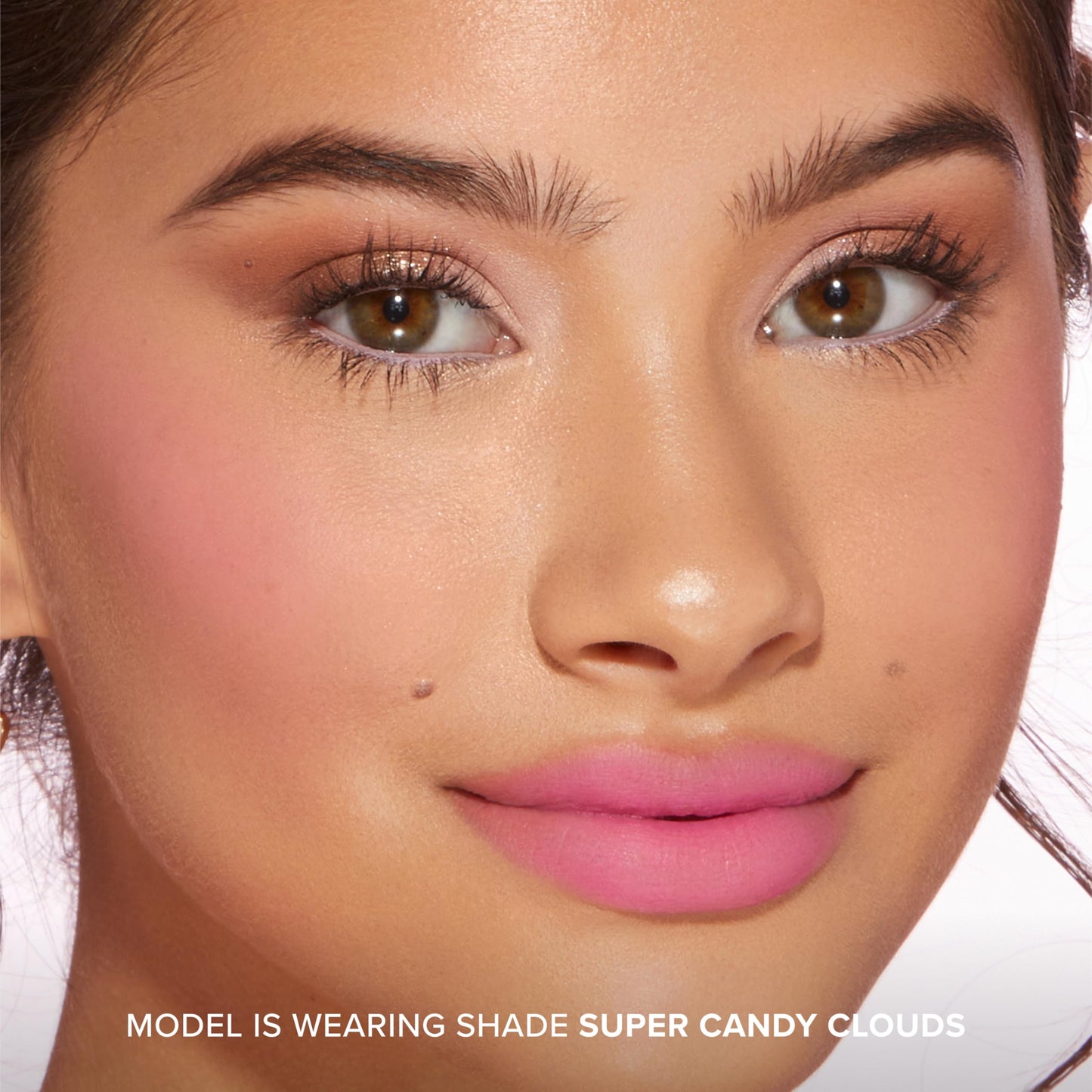 Too Faced Cloud Crush Whipped Lip & Cheek | Creamy Multi-Use Formula with Hyaluronic Oil for a Soft-Focus Longwear Flush, 0.15 Fl Oz, Candy Clouds