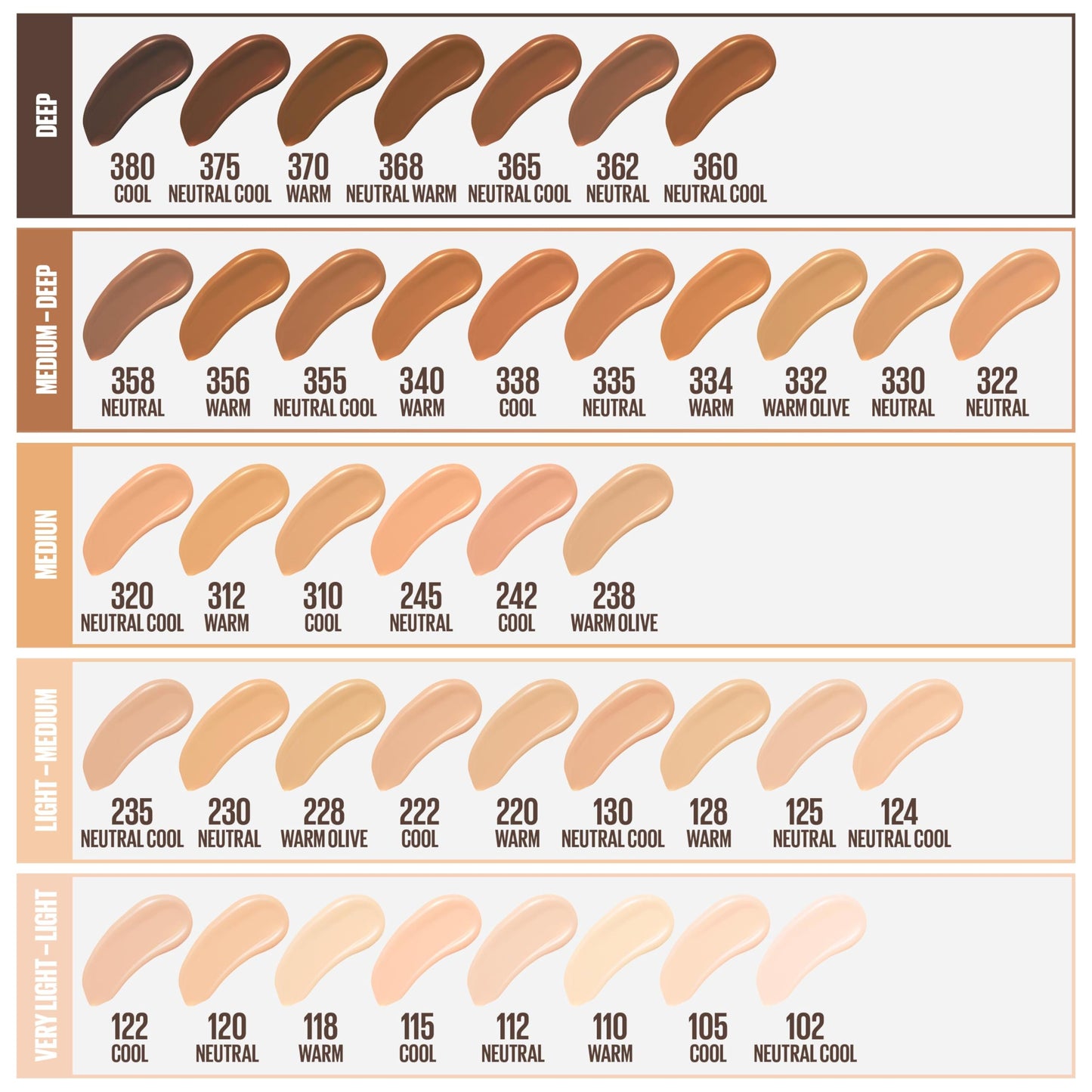 Maybelline New York Fit Me Matte Plus Pore Less Foundation, Spicy Brown, 1 Fluid Ounce