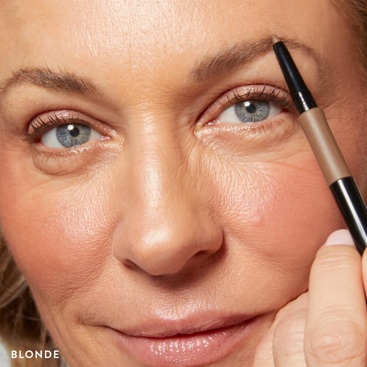 LAURA GELLER NEW YORK INKcredible Waterproof Brow Pencil- Blending Spoolie Brush - Long Lasting Eyebrow Filler