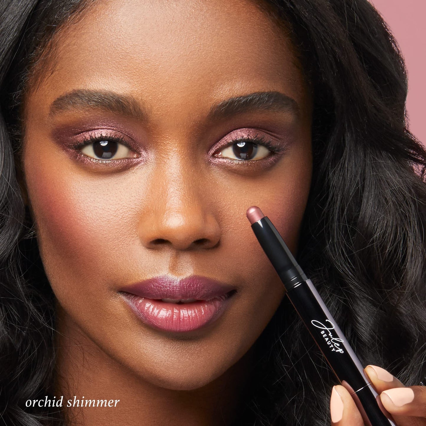 Julep Eyeshadow 101 Crème to Powder Waterproof Eyeshadow Stick, Orchid Shimmer & It's Balm Lip Balm Crayon, Full-Coverage Lipstick & Lip Moisturizer with Semi Gloss Finish, That’s Sweet