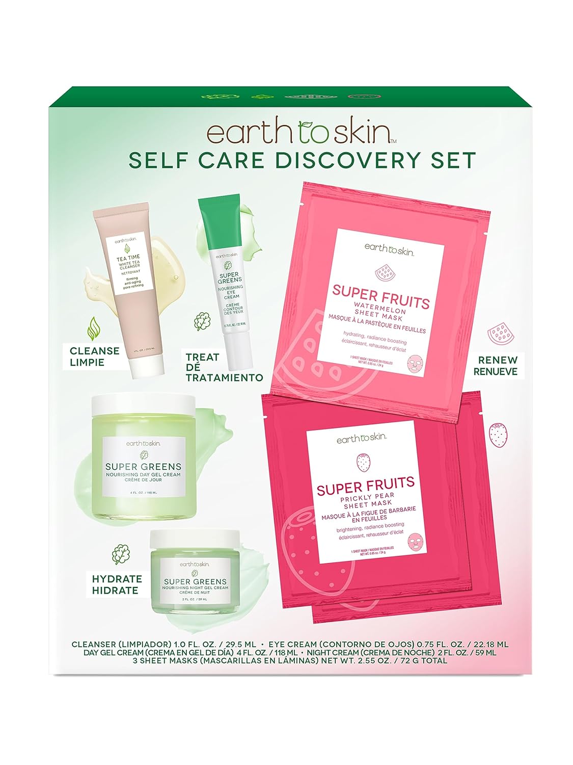 Self Care Discovery Set - Earth To Skin Natural Skincare Essentials
