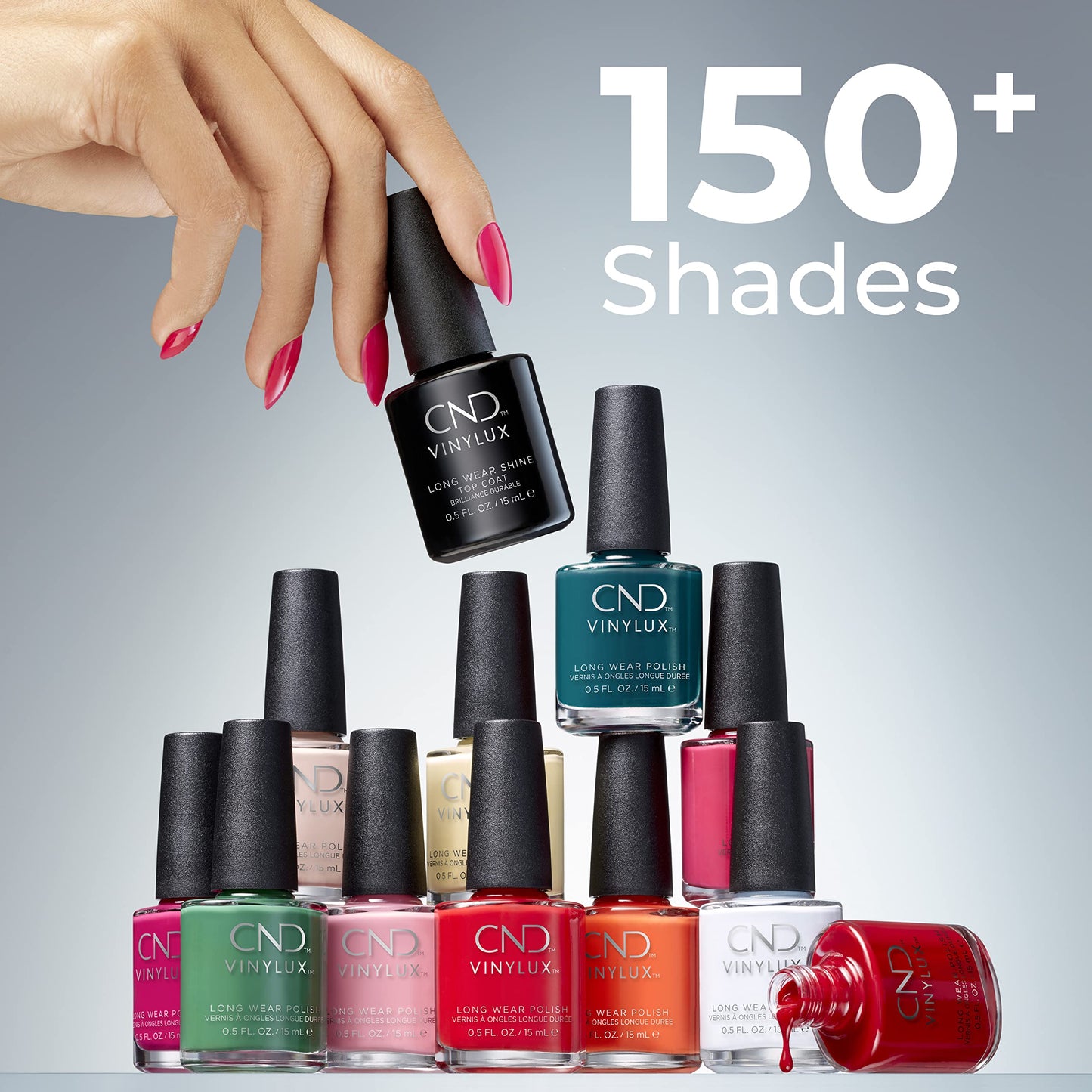 CND Vinylux Longwear Green Nail Polish, Gel-like Shine & Chip Resistant Color, Aura, 0.5 fl. oz