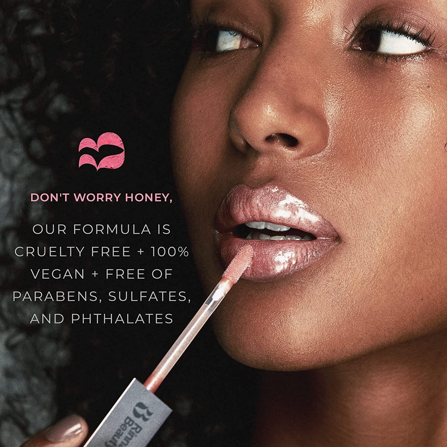 Rinna Beauty Icon Lip Kit - Birthday Suit - All-in-one Lip Kit Includes Lipstick, Lip Gloss, and Lip Liner - TRUE NUDE look - Vegan, Long-lasting, Anti-aging & Moisturizing, Cruelty-Free - 1 each