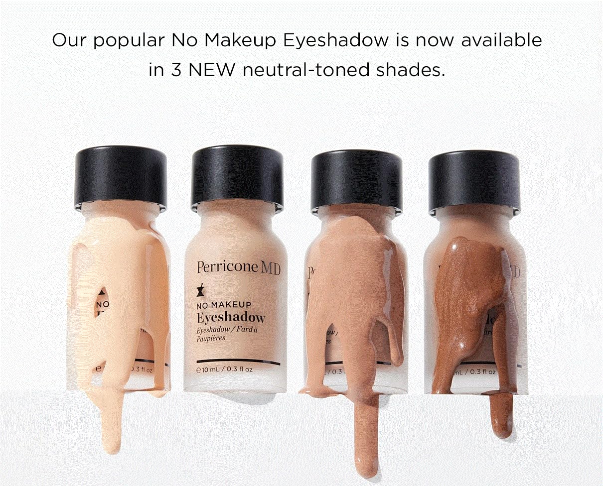 Perricone MD No Makeup Liquid Eyeshadow - Hydrating Serum Texture - Crease-Proof Anti-Aging with Vitamin C - Smooths & Brightens Eyelids - Long-Wearing Satin Finish for All Ages, Shade 2, 0.3 fl oz