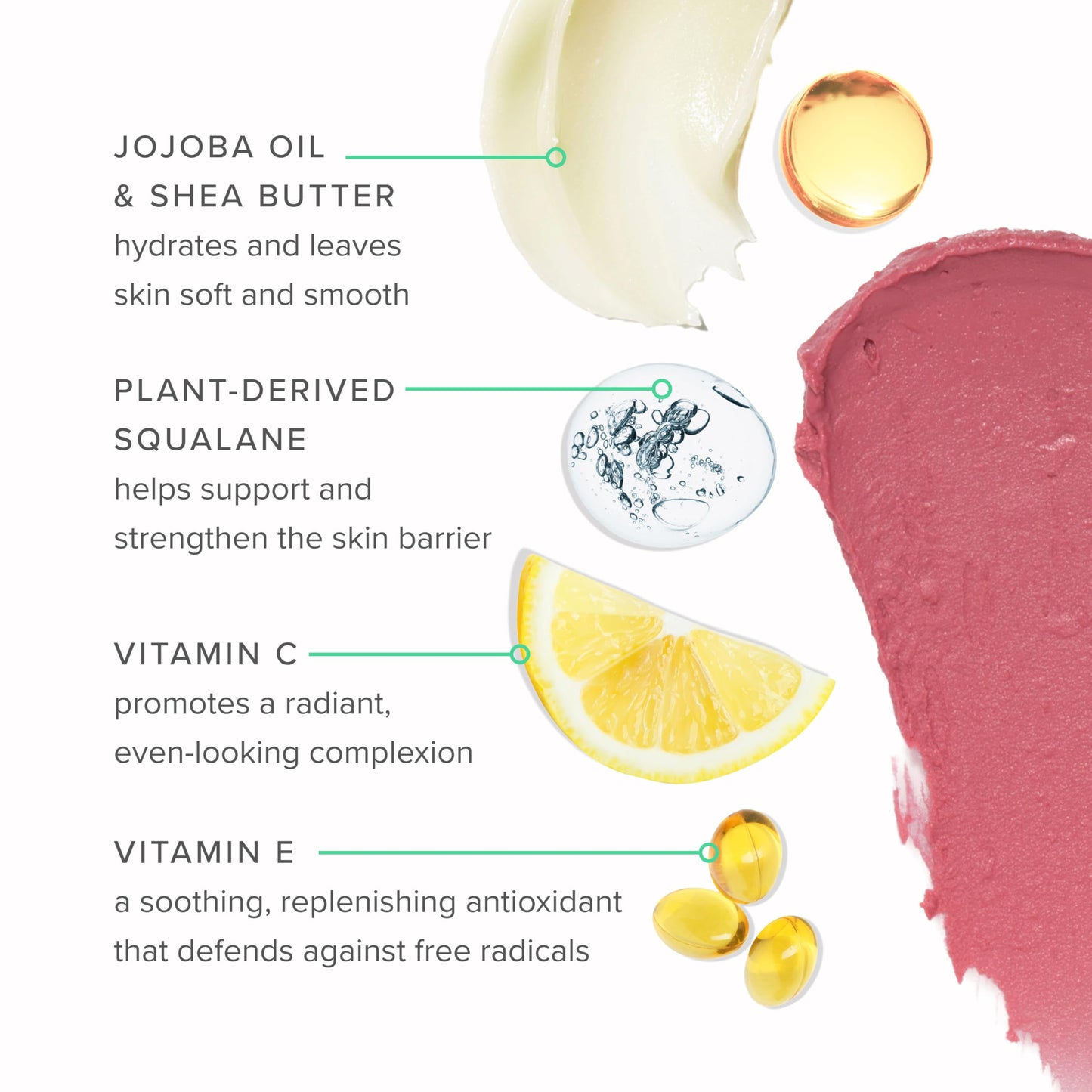 Tinted Cheek Crème SPF 30 | Buildable Cream Blush with Sunscreen | Dewy Hydrating Formula | Clean Lightweight Long-Wear | 0.53 oz