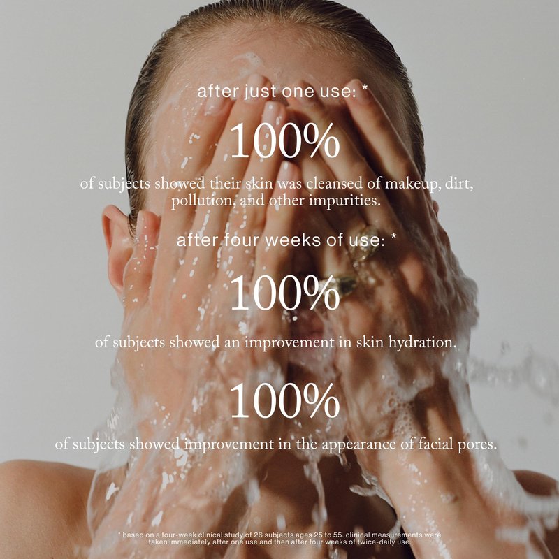 goop Beauty Daily Detox Foaming Cleanser | Hydrating Face Wash to Remove Makeup, Oil, & Dirt | Malachite, AHAs, & Glycerin | 5.2 fl oz