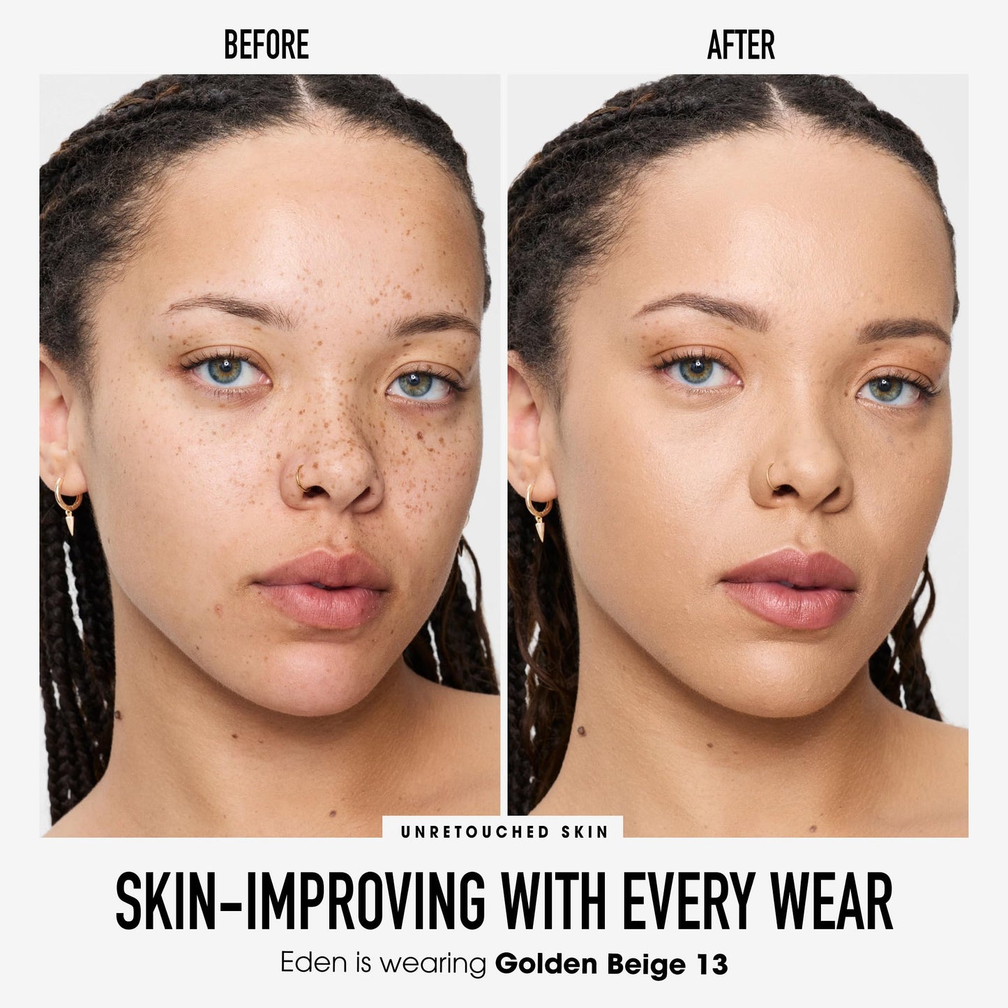 Original Loose Powder Foundation SPF 15, Golden Beige 13, Vegan, Cruelty-Free & Dermatologist-Tested