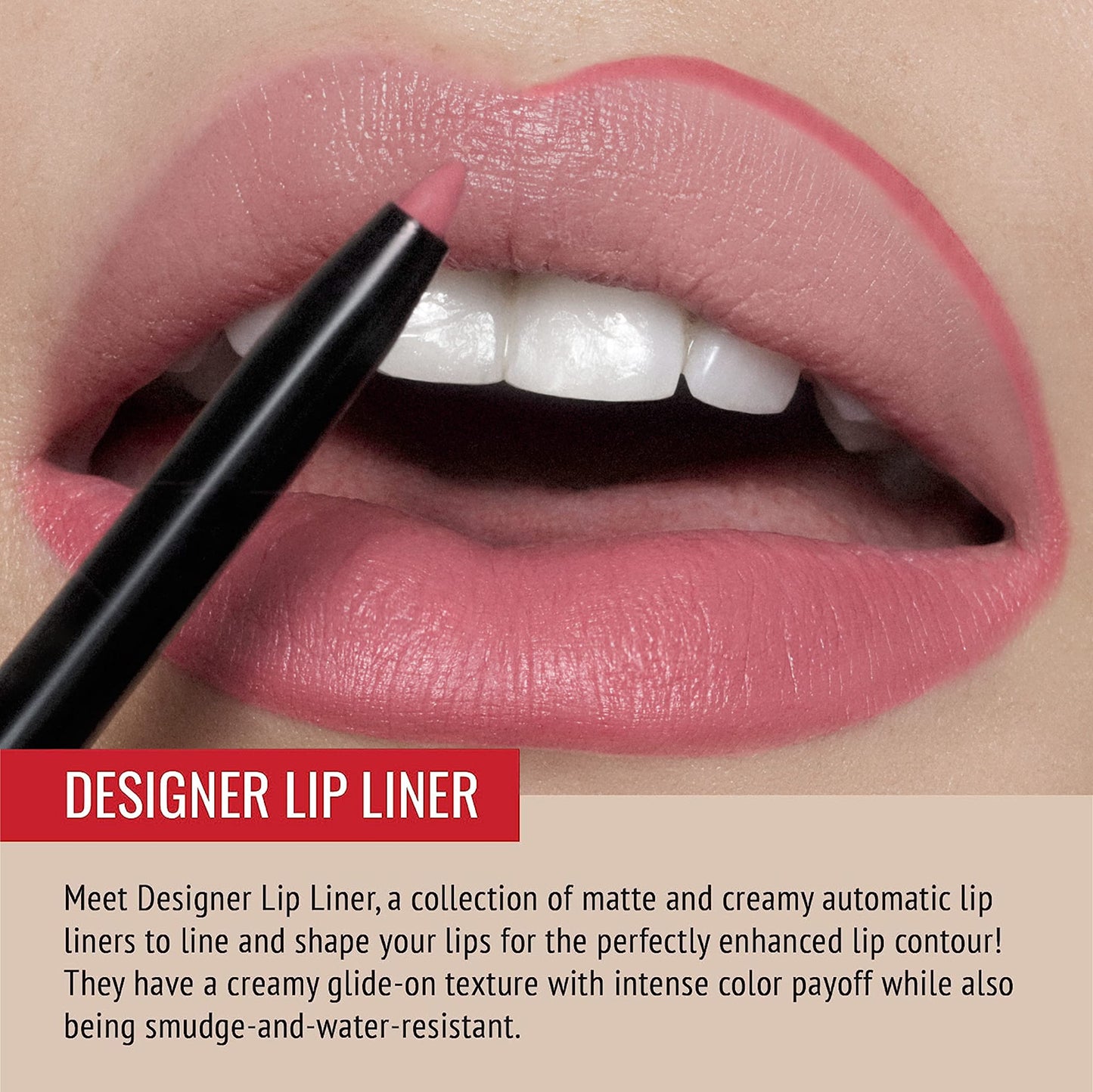 Runway Rogue ‘Trophy Wife’ Frosted Pastel-Pink Silk Glam Long Wear Liquid Lipstick Bundle with ‘It’s a Wrap’ Matte-Pink Designer Liner Lip Liner