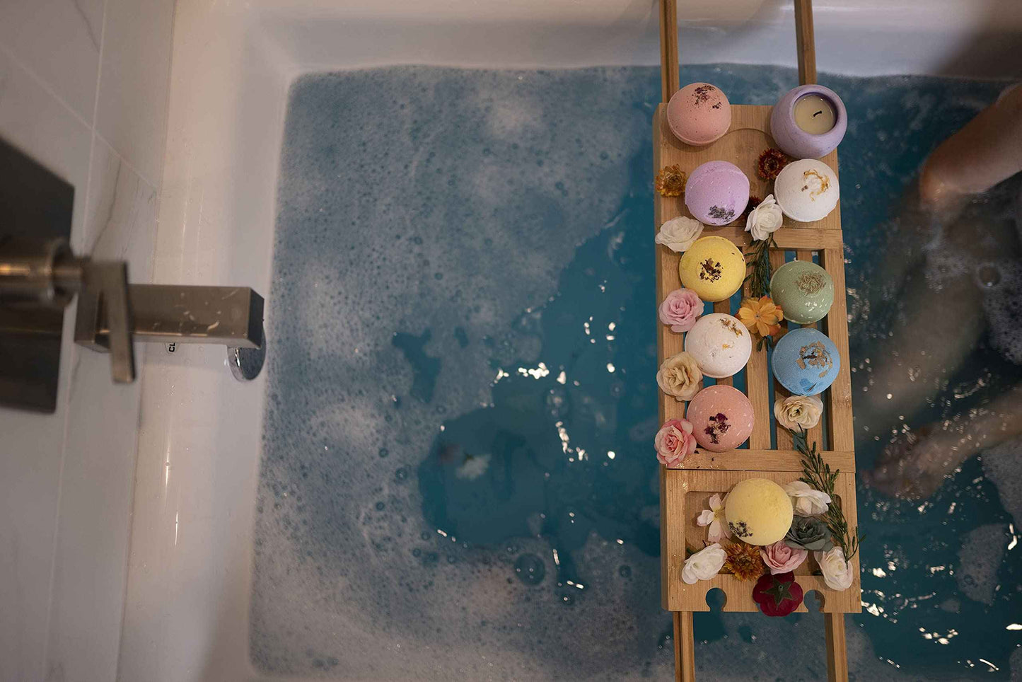 Handmade in USA Organic Bath Bombs Gift Set for Women All Natural with Epsom Salt Relaxation Dead Sea Salt Safe Bath Bombs Kit for Kids Her Mom Mother Grandma Girlfriend - Best Gifts Idea