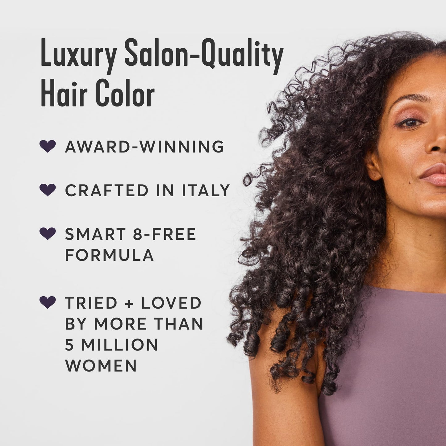 Madison Reed Radiant Hair Color Kit Plus | 3NNA Cool Black-Brown (Positano Black) | 100% Gray Coverage | Ammonia-Free Salon Hair Dye for Long or Thick Hair