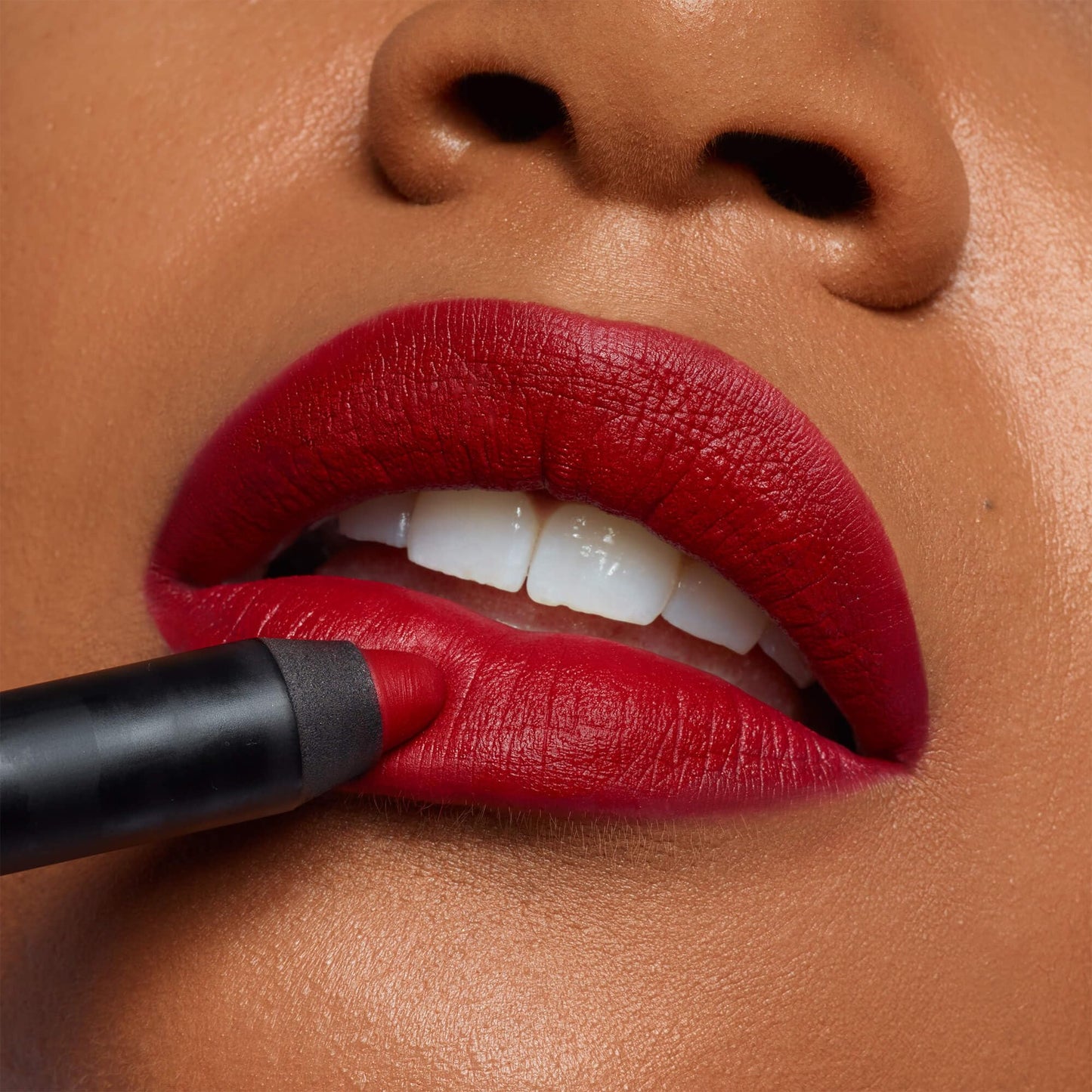 Nudestix Intense Matte Lip + Cheek Pencil – 3-in-1 Long-Wear Matte Lipstick, Lip Liner & Blush Stick | Waterproof, Vegan, Preservative-Free | Soft Blurred Finish, Shade: Royal