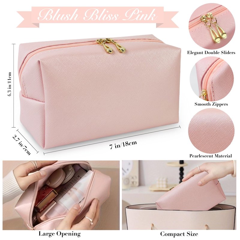 ARK Survivor Women's Wedding Emergency Kit 39 Essential Items for Brides Team Bride All in One Travel Kit Personal Care Women's Travel Set (Blush Bliss Pink)
