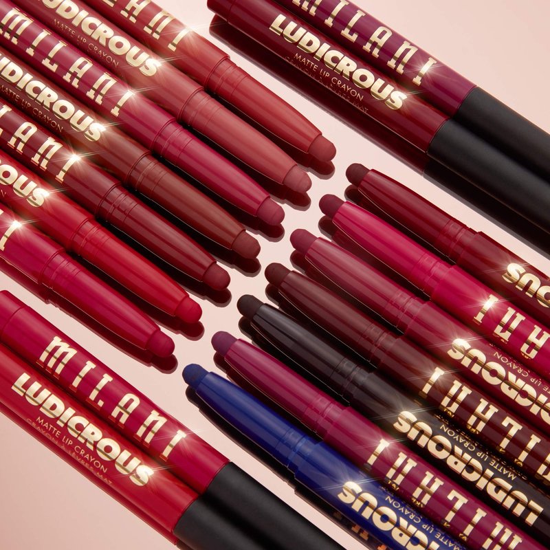 Ludicrous Lip Crayon (190 V Cute) - Long Lasting Cream-to-Matte Lip Color, Glide-On Formula, Vegan & Cruelty-Free