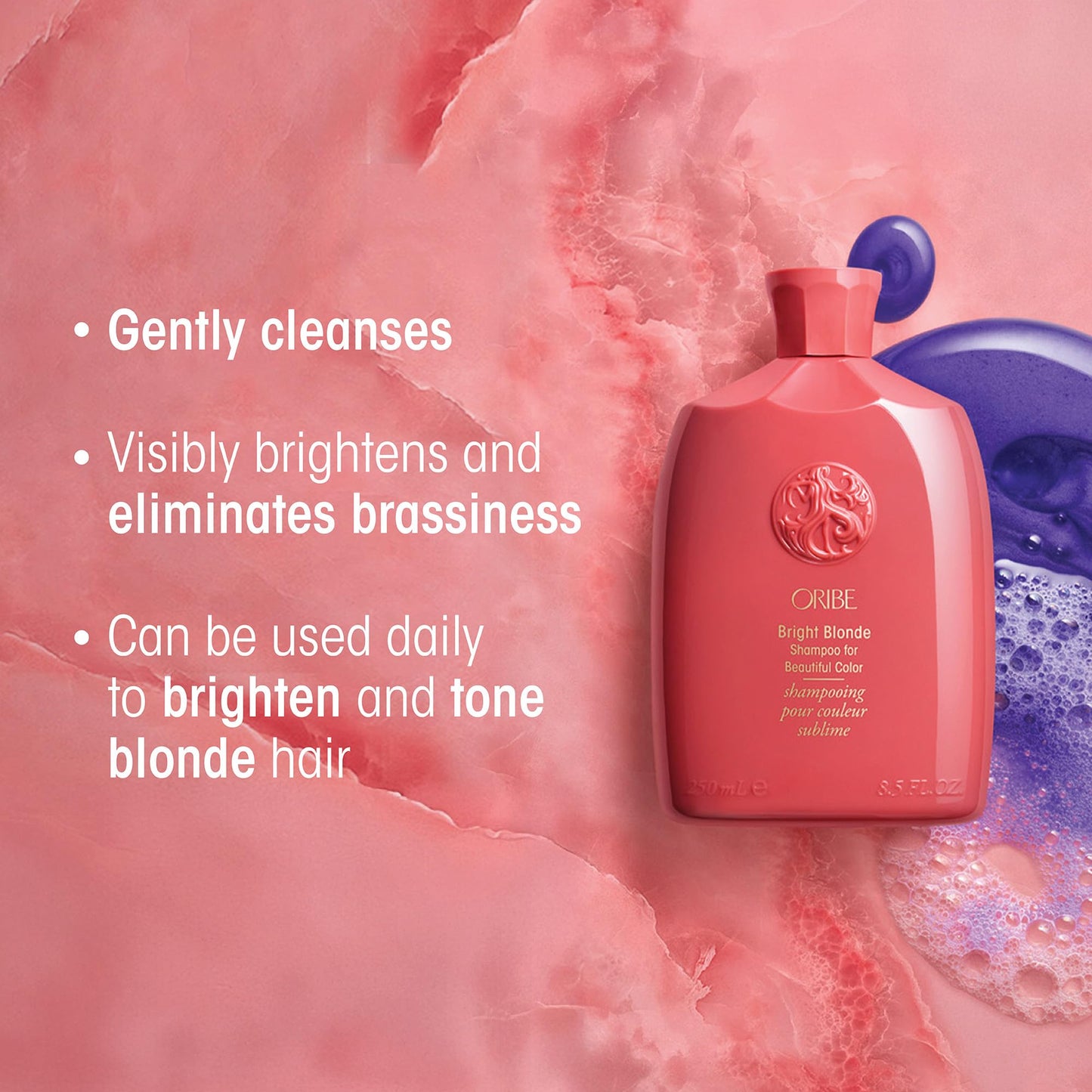 Oribe Bright Blonde Shampoo for Beautiful Color, 33.8 oz (Pack of 1)