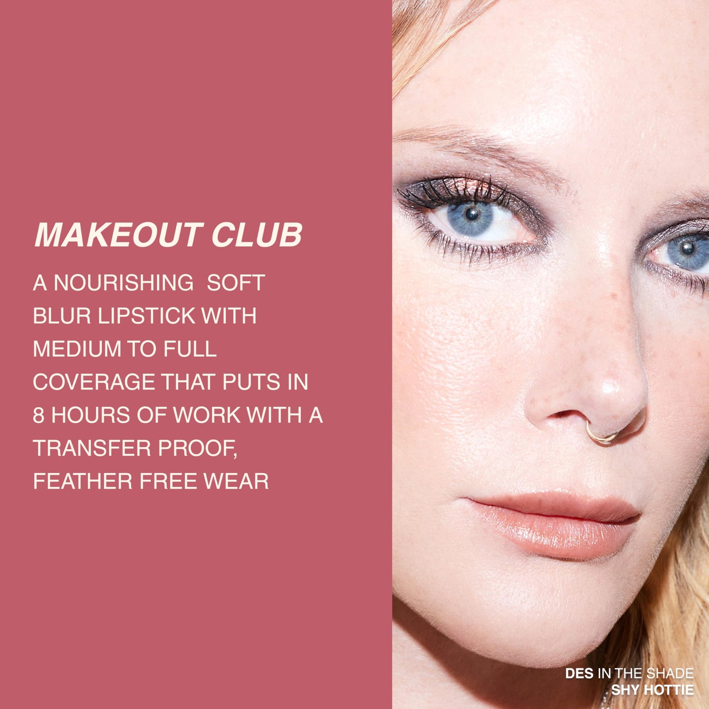Freck Makeout Club Soft Blur Lipstick (Shy Hottie - Warm Caramel)