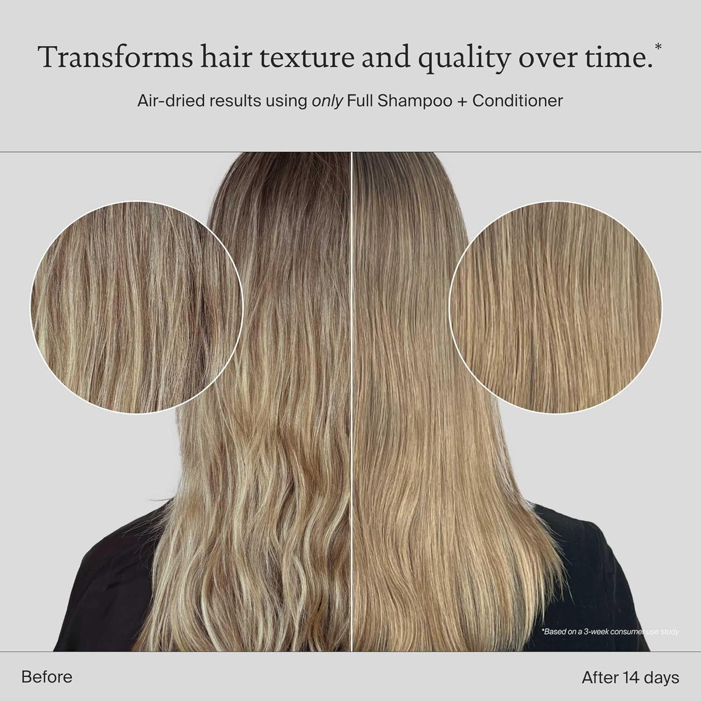 Full Shampoo & Conditioner Duo - Advanced Clean Dry Shampoo & Texture Spray Set | Travel Size