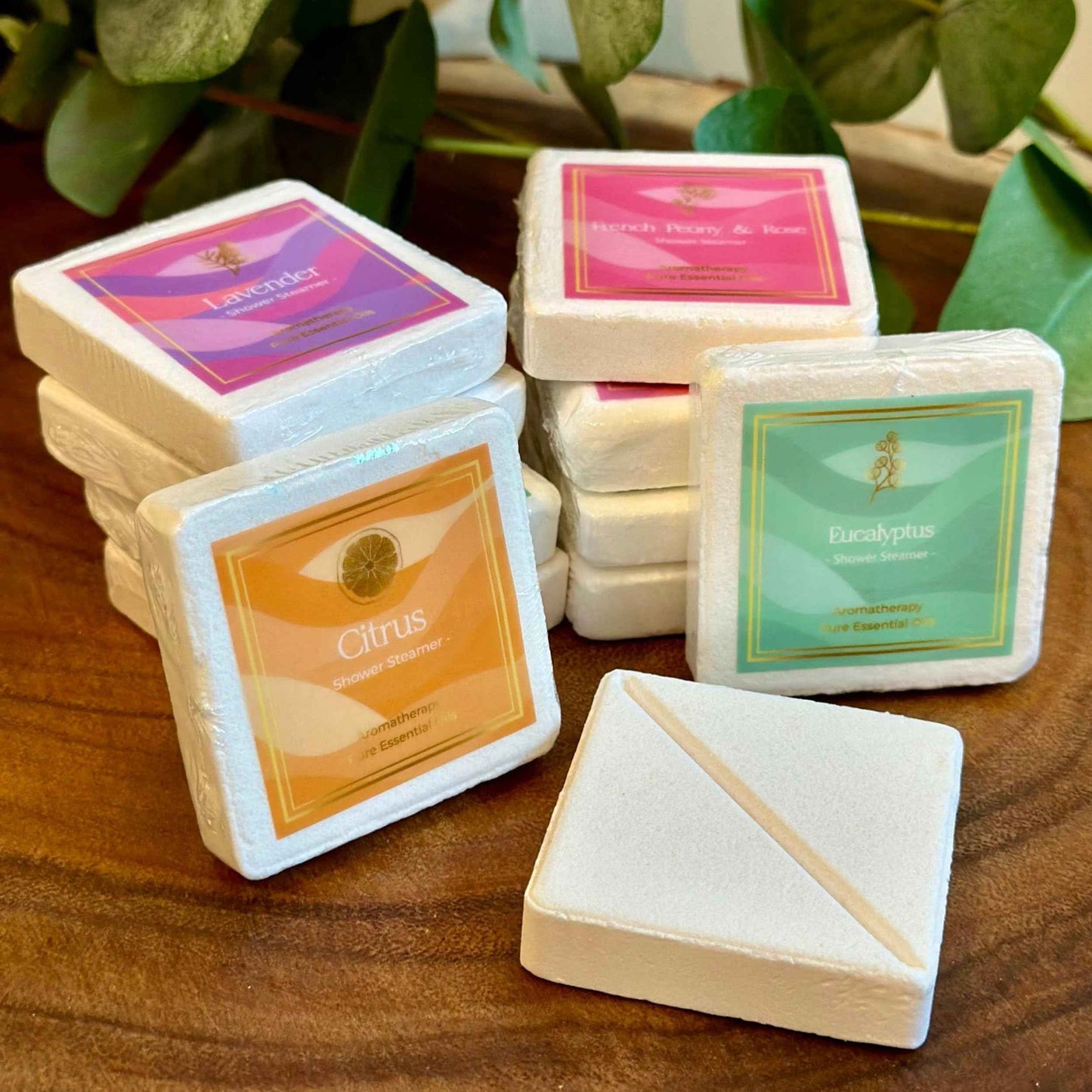 Shower Steamers Aromatherapy 12Pcs - Pure Essential Oils Shower Bombs Aromatherapy for Women - Eucalyptus Shower Steamer, Lavender Shower Steamers for Colds and Flu, Shower Bomb Gift for Her Self Care