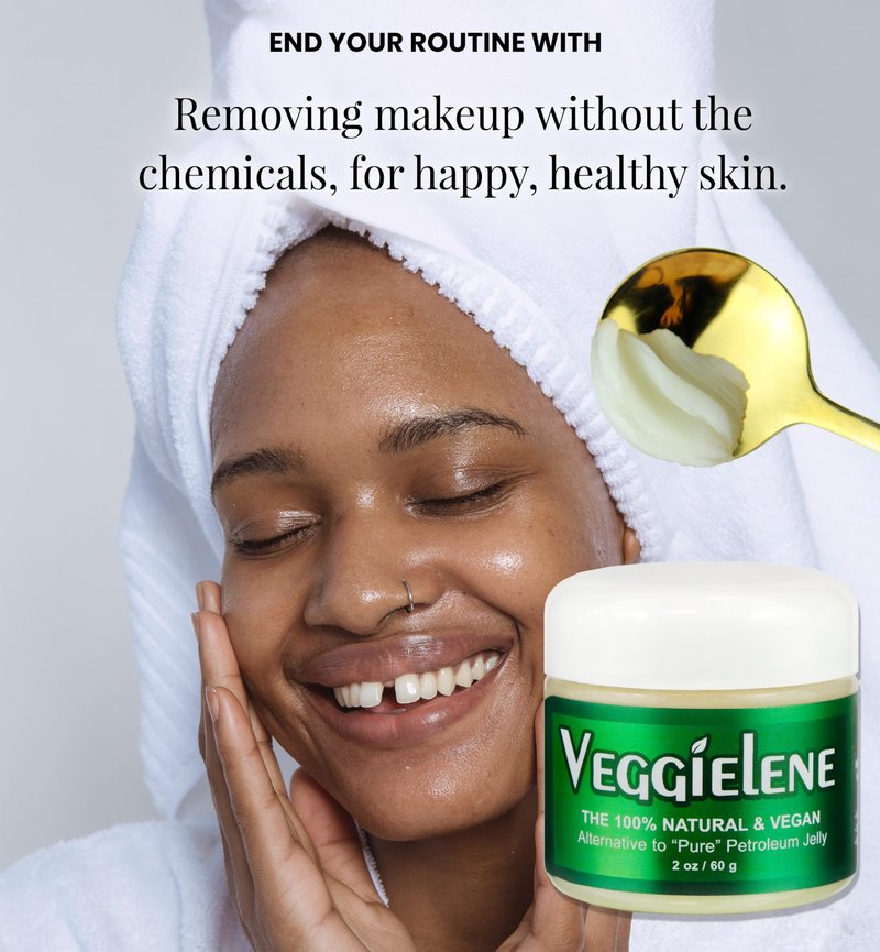 Beesaluxe Vegaline - 100% Natural, Vegan & Hypoallergenic Alternative to Petroleum Jelly - Unpetroleum - Lips, Hands, Baby, Makeup Remover and More (0.33 Ounce Wand)