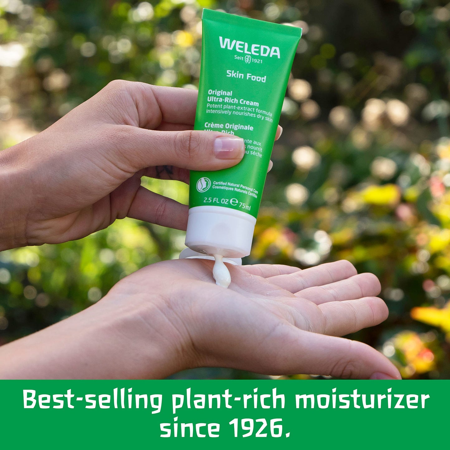 Weleda Skin Food Light Nourishing Body Cream 2.5 Fluid Ounce & Skin Food Original Ultra-Rich Body Cream 2.5 Fluid Ounce, Plant Rich Hydrating Moisturizer with Pansy, Chamomile and Calendula