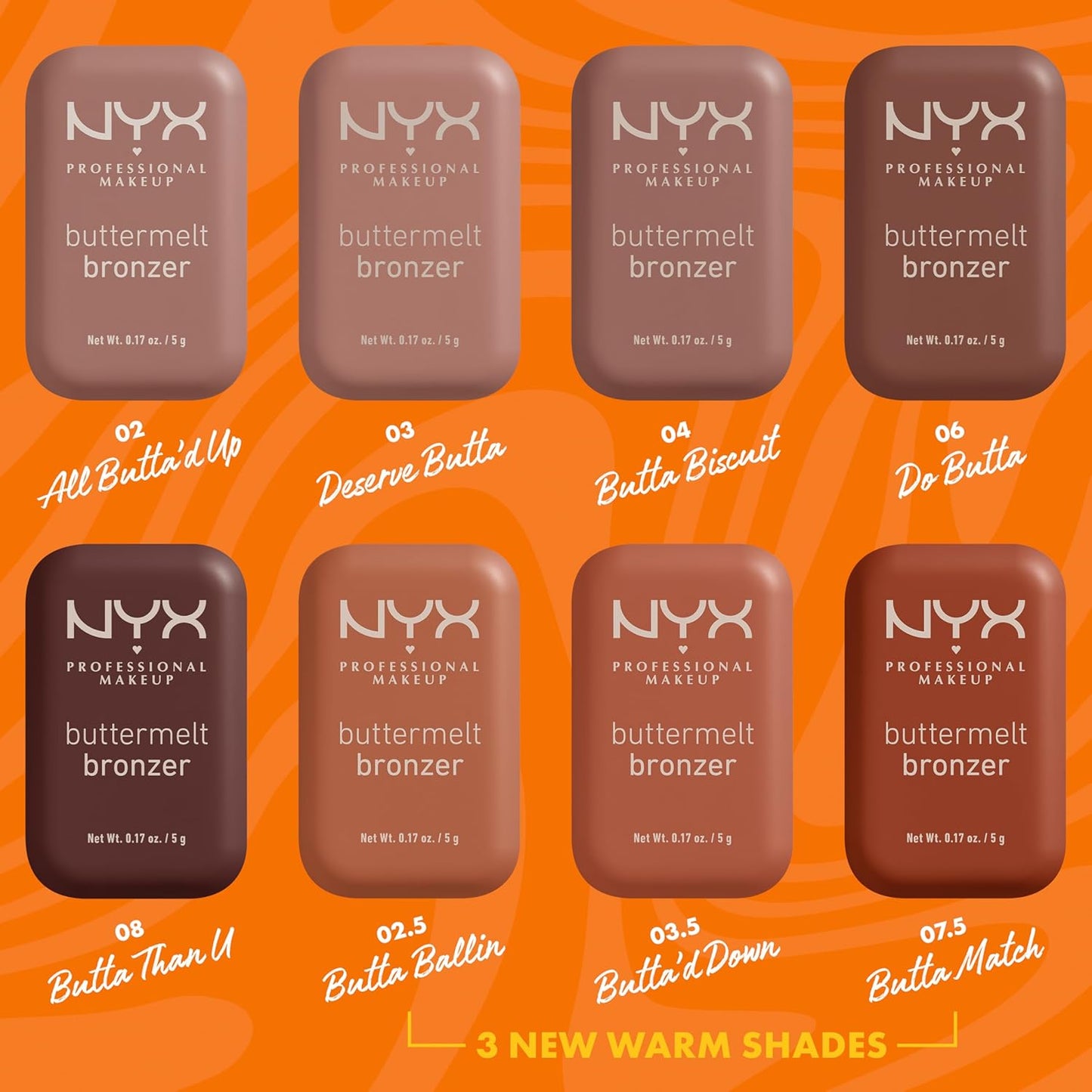 NYX Matte Buttermelt Bronzer | Longwear Vegan Face Makeup - Butta Cup (Light Neutral)