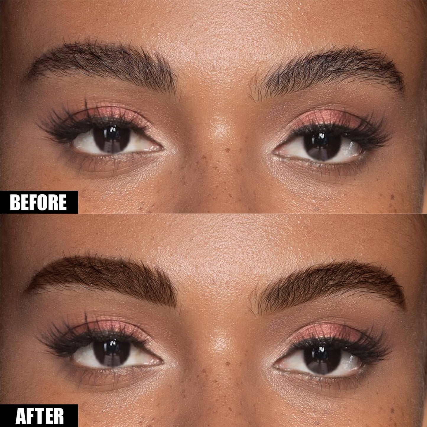 Cilrofelr Tattoo Peel Off Eyebrow Gel, Easy Tattoo Brow Peel Off Gel, Last Up to 3 Days, Waterproof, Transfer-proof, For Fuller & Defined Looking Brows, Dark Brown (2 Pack)