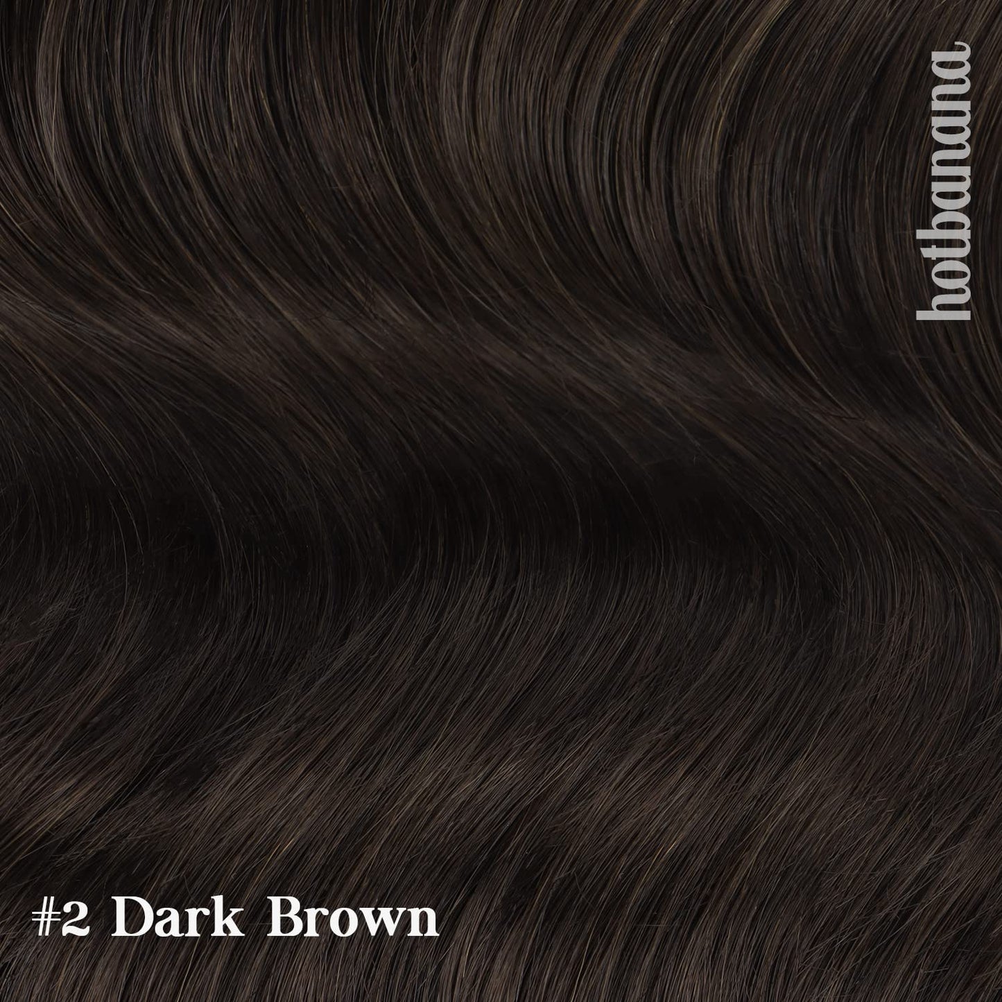 HOTBANANA Human Hair Clip in Hair Extensions, Dark Brown 120g Clip in Hair Extensions Real Human Hair Straight Remy Hair Clip in 18 Inch 7pcs