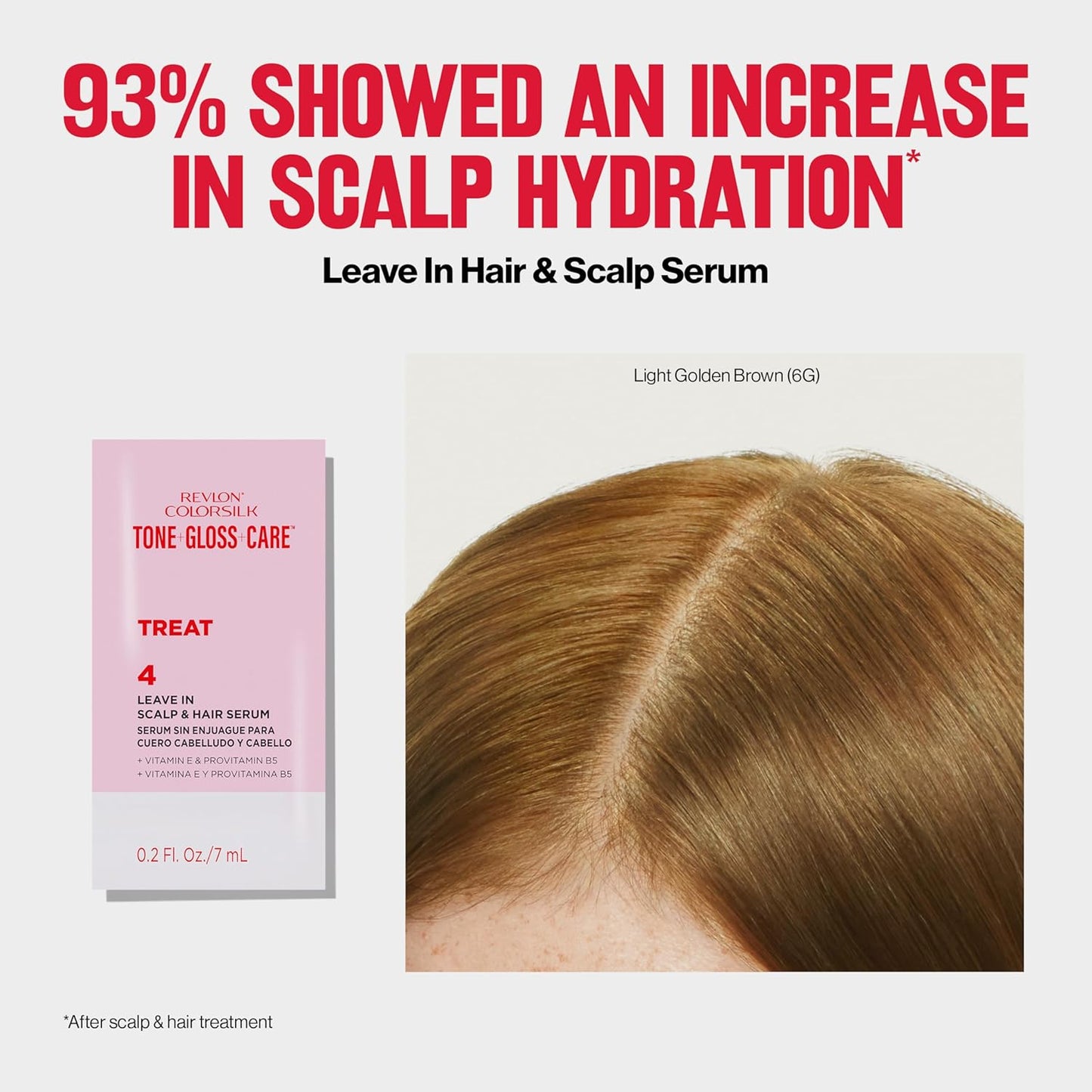 Revlon ColorSilk Demi Permanent Hair Color Kit - 5A Medium Ash Brown | Leave-In Scalp Serum, 4.5 fl oz