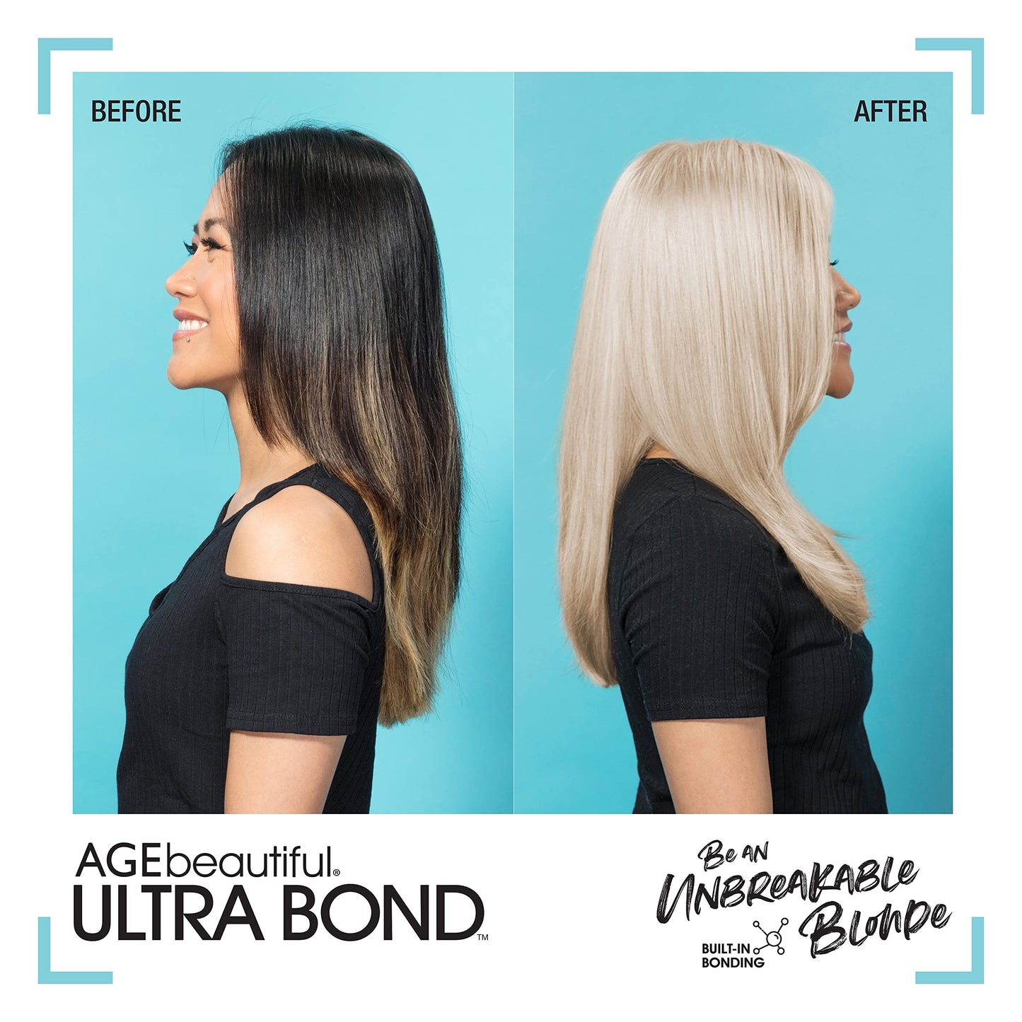 AGE beautiful Permanent Hair Lightener Cream with Ultra Bond Building Formula, Lifts Up to 9+ Levels, Strengthens & Protects Hair, Professional Salon Lightener for Highlights, 6 oz