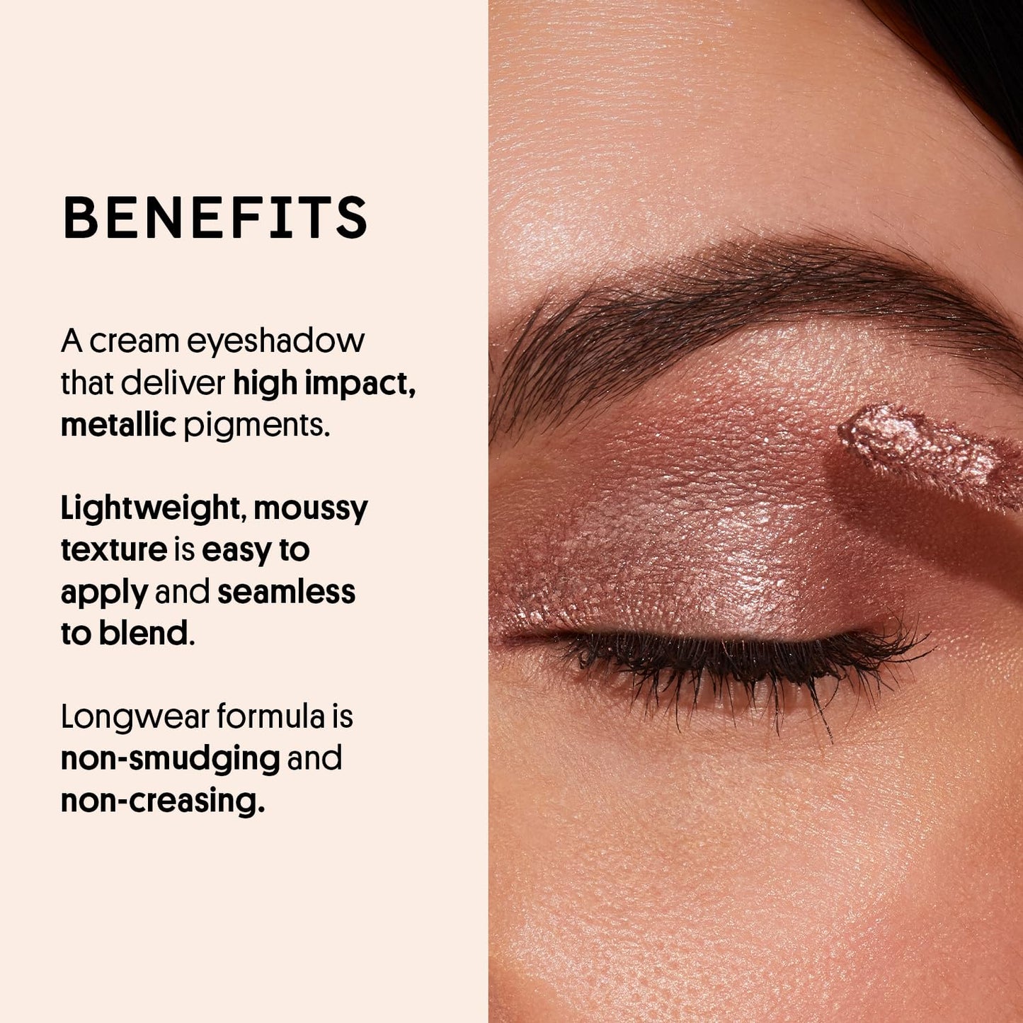 Winky Lux Chandelier Shimmer Cream Eyeshadow - Liquid Glitter Eyeshadow, Long Lasting Crease Free, One Swipe Coverage and Sparkle, Gold, Bottle Pop