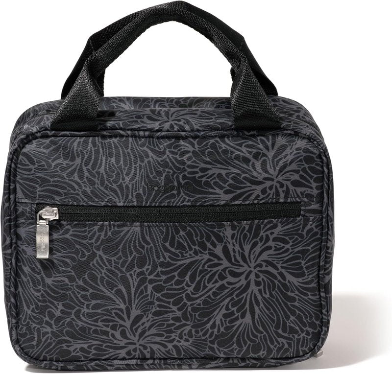 Baggallini Hanging Travel Toiletry Kit - Compact Organizer for Toiletries | Lightweight & Durable