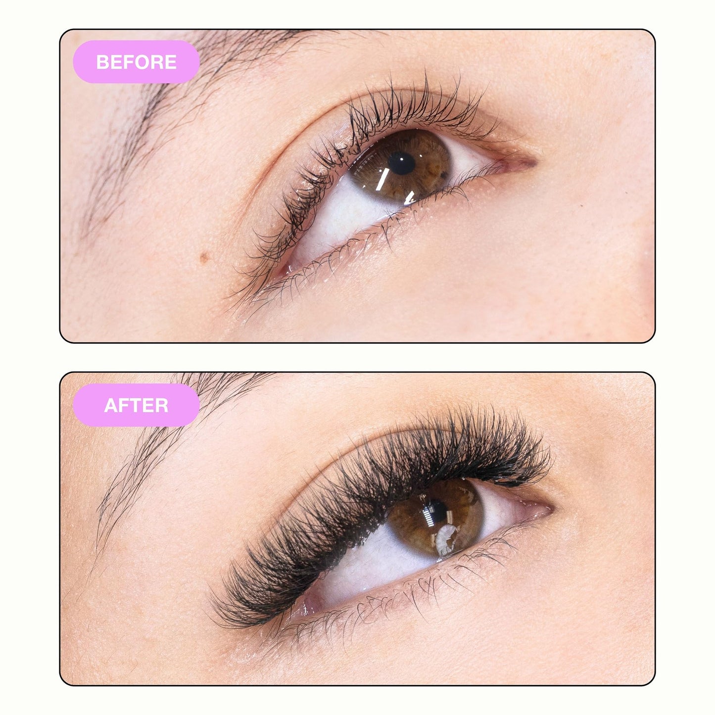 Curacoro W Eyelashes Extensions - 3D Handmade Volume Eyelashes, 0.07 CC Curl 9mm - 15mm Length Mixed Tray, Full Fluffy Volume Look, Long Lasting & Easy Application
