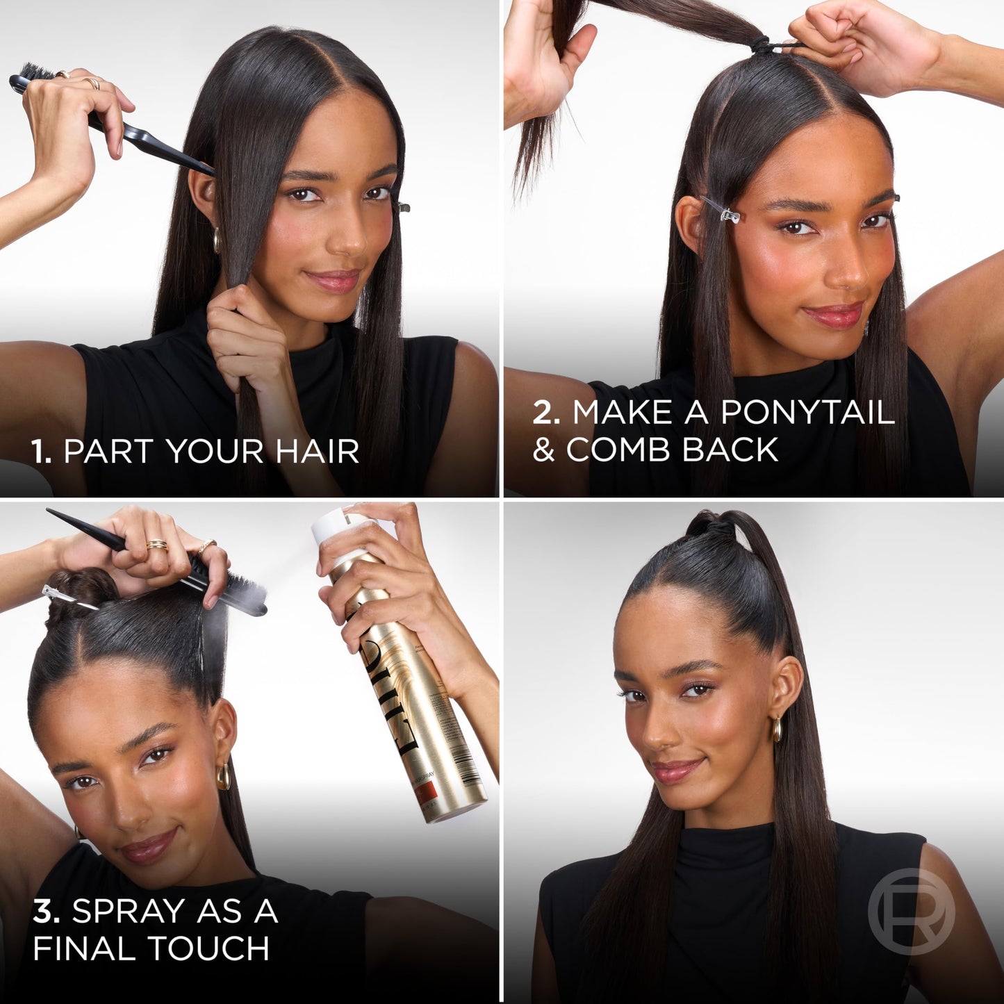 L'Oreal Paris Elnett Classic Hairspray, Suitable for Color Treated Hair, up to 72-Hour Extra Strong Hold Formula with Humidity Resistant Frizz Control, Hairspray with Soft, Brushable Finish, 11 oz