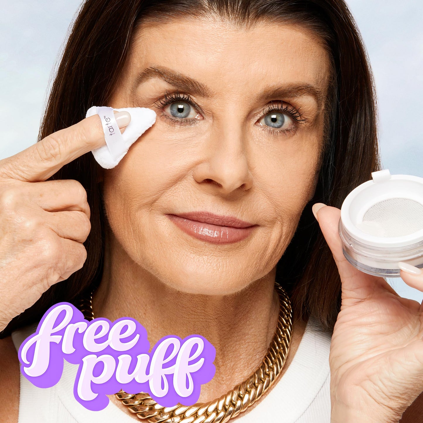 tarte creaseless setting powder – Loose Face Powder, Lightweight Oil-Absorbing Formula for Longwear Finish, Vegan & Cruelty-Free, full size, translucent