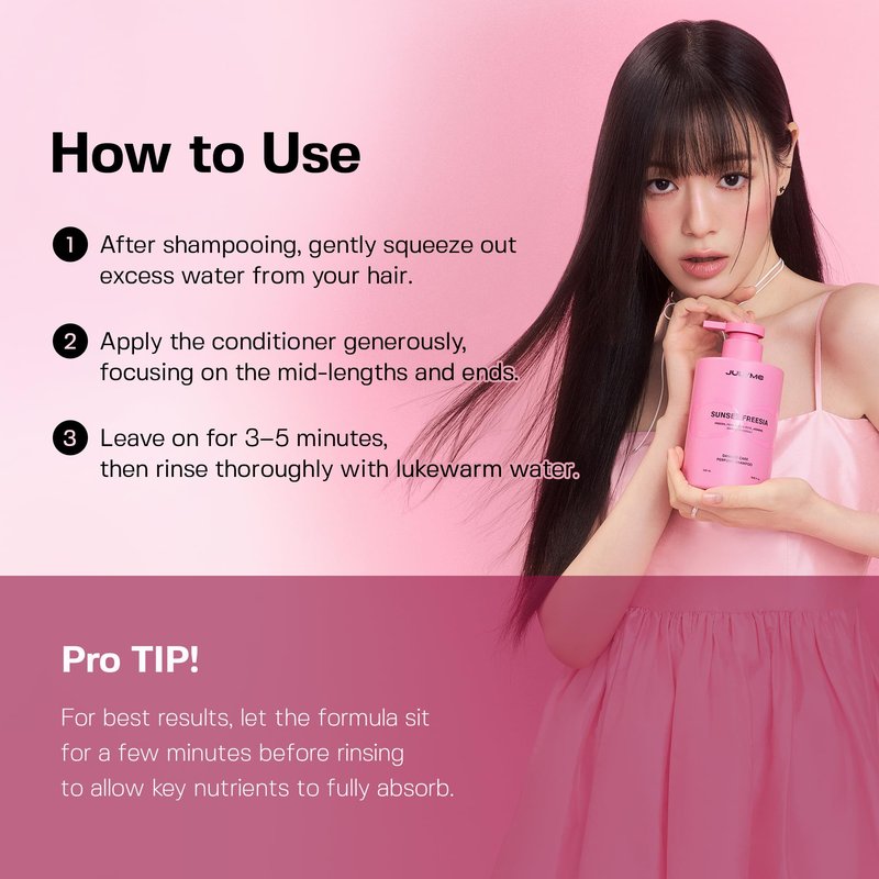 Julyme Perfume Hair Treatment – Damage Care, Softening & Nourishing Formula for Dry Hair,200ml (Woody & Musk)