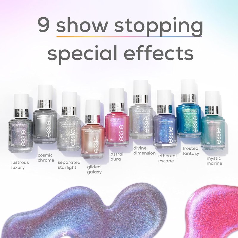 Essie Nail Art Studio Pearl Purple Polish - Vegan Lustrous Luxury, 0.46 Fl Oz