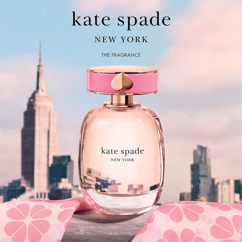 Kate Spade New York Eau de Parfum - Long Lasting Floral & Fruity Fragrance with Strawberry, Rose & Cashmeran Notes | 3.4 oz