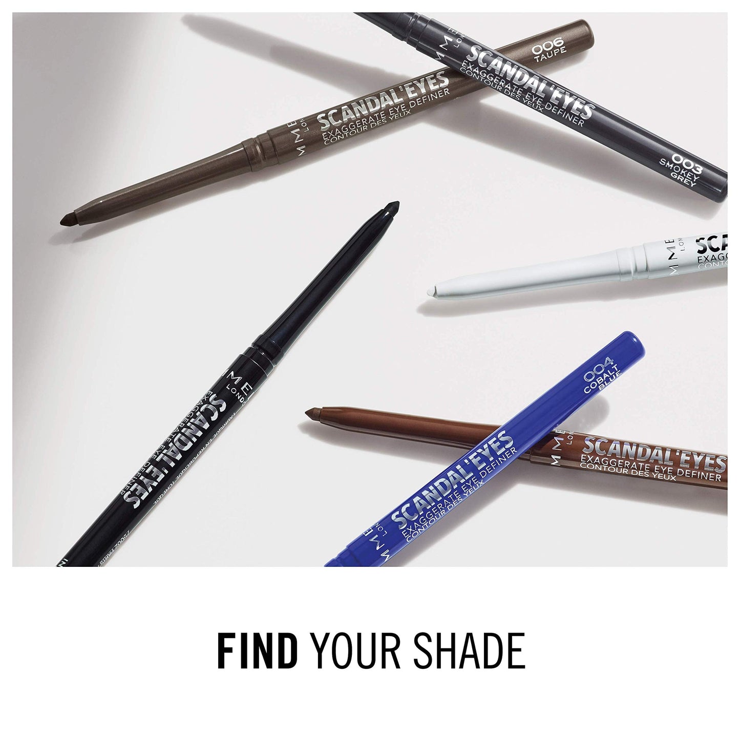 Rimmel Scandaleyes Exaggerate Eye Definer, 003 Smokey Grey, 0.35g