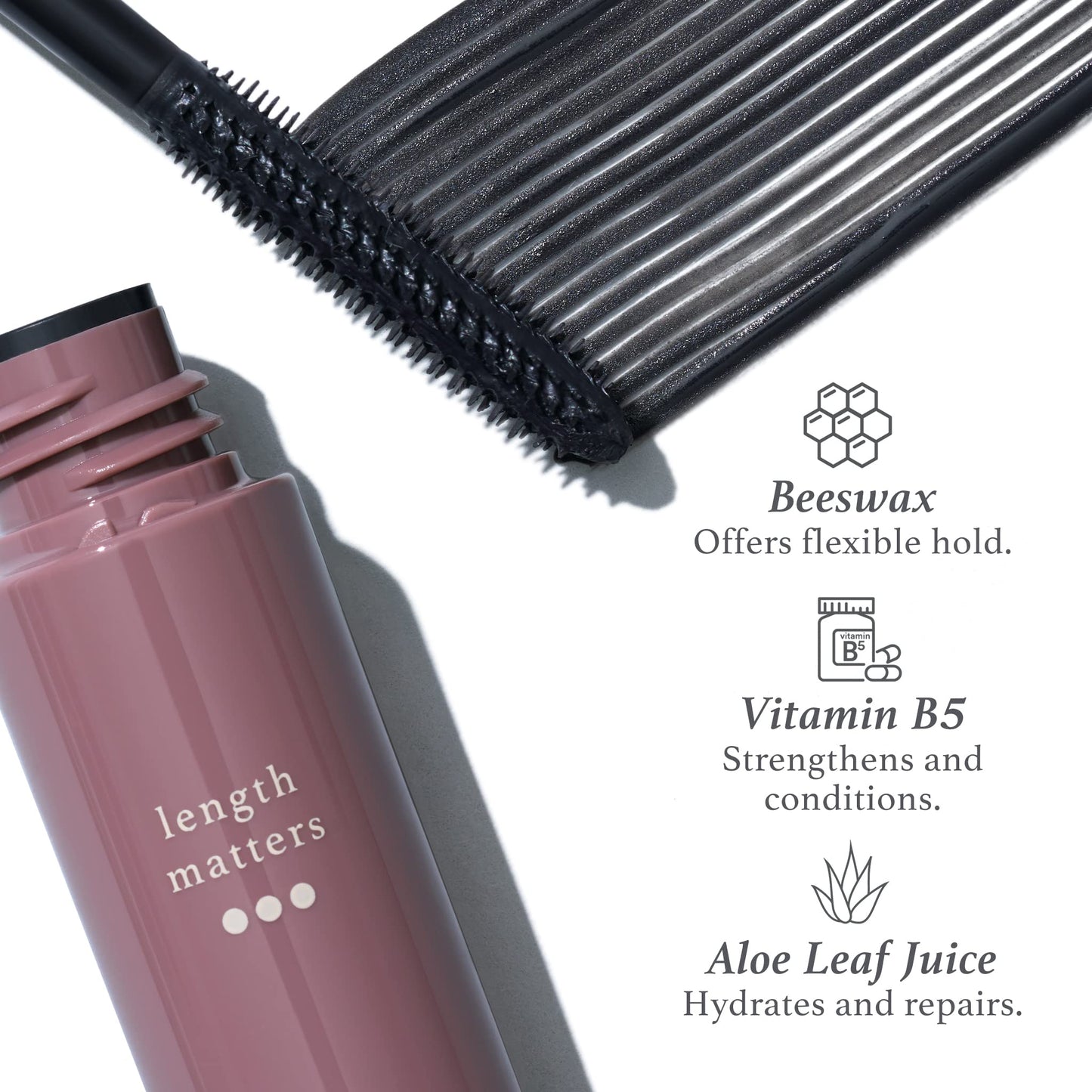 Julep Eyeshadow 101 Cream-to-Powder Waterproof Shadow Stick - Copper Shimmer, Buildable Lengthening Lash Mascara Black,