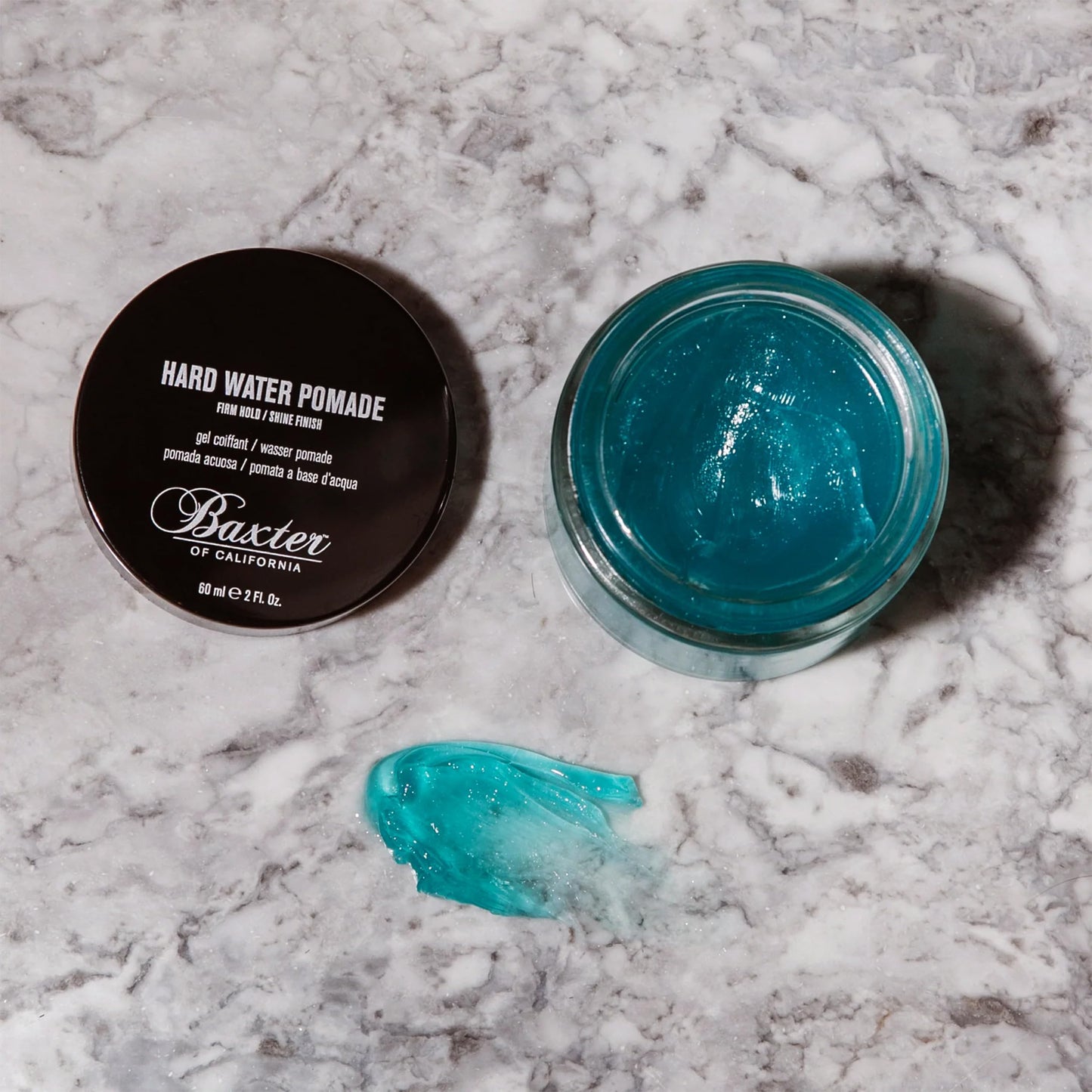 Baxter of California Hard Water Pomade for Men | Shine Finish | Firm Hold | Hair Pomade | 2 fl. oz.